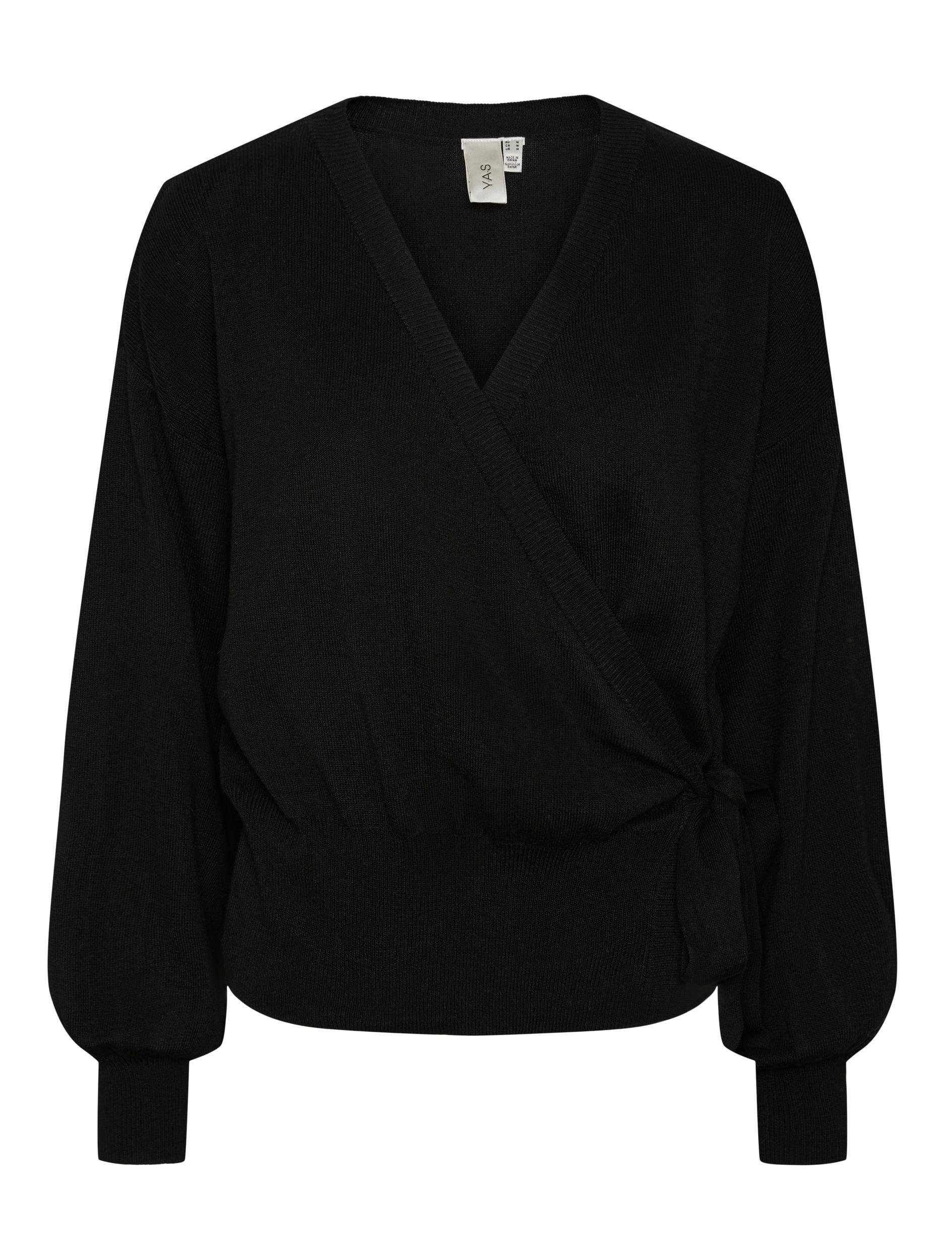 Y.A.S Wikkelvest YASASSI LS WRAP KNIT CARDIGAN S. NOOS
