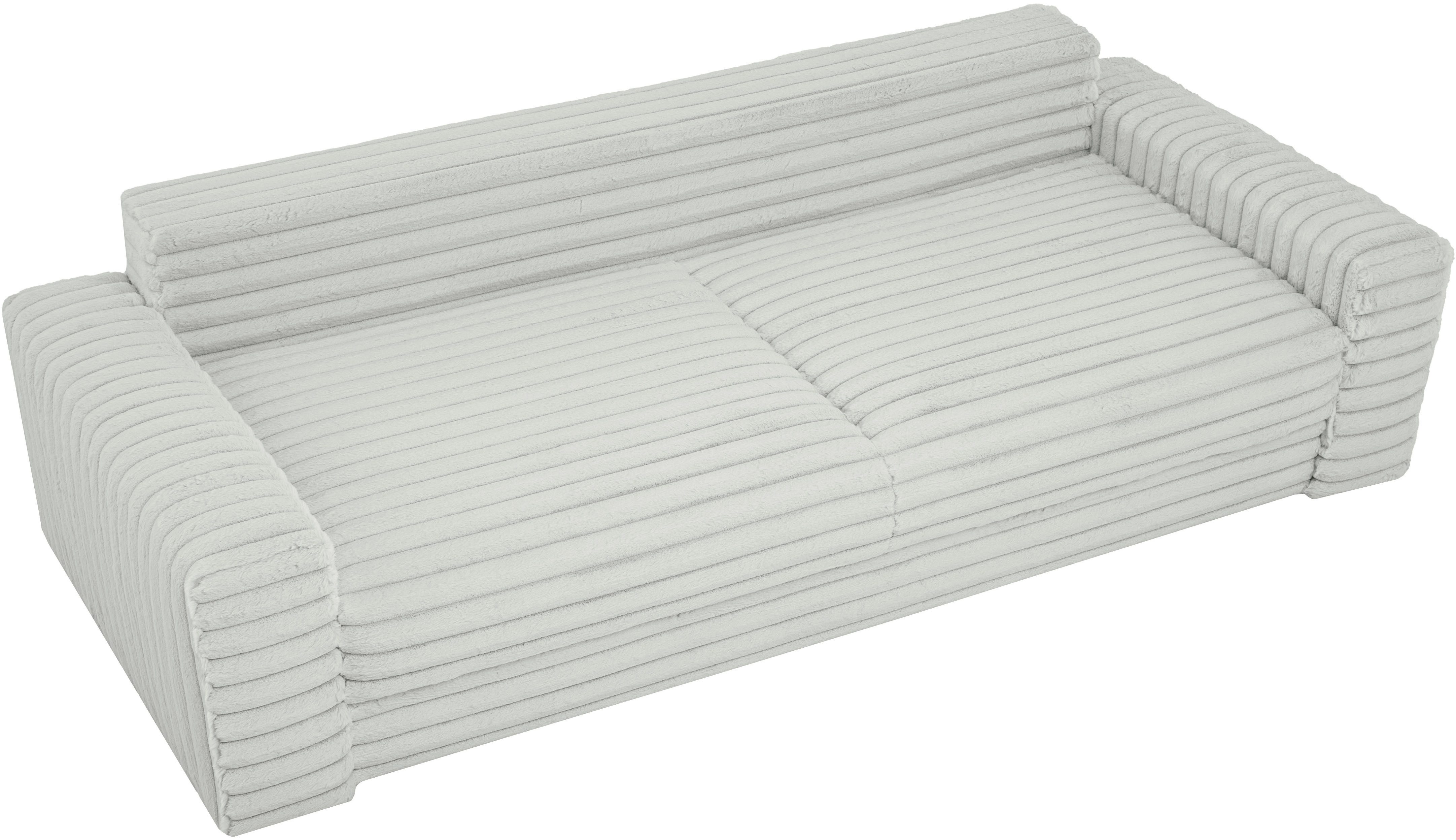 LeGer Home by Lena Gercke Slaapbank Imoga, kussen met slaapfunctie, 3-zits bank, bank met bedlade in moderne kleuren en stoffen, bedfunctie, ligoppervlak: 200x150 cm