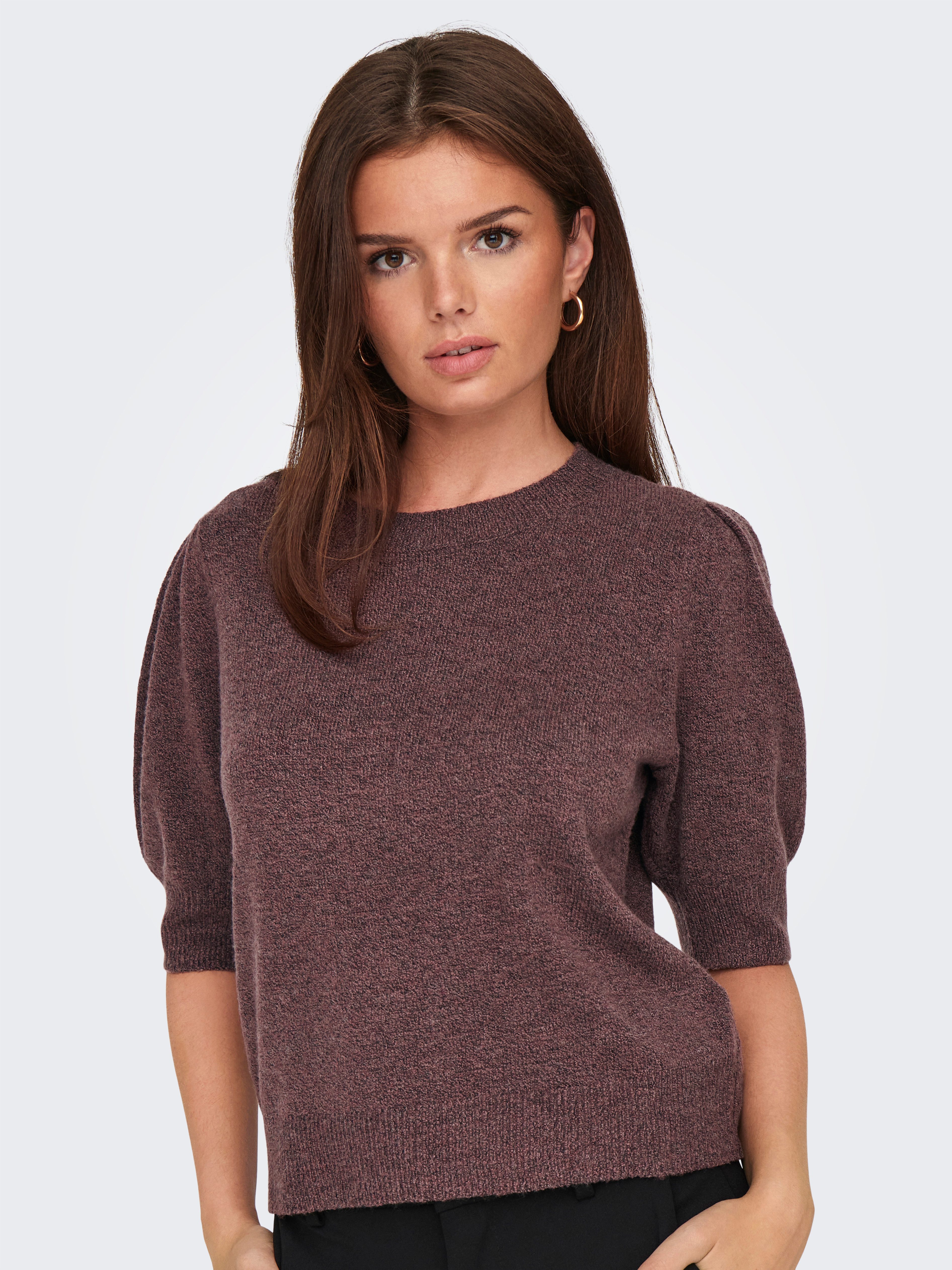 Only Gebreide trui ONLRICA LIFE 2/4 PULLOVER EX KNT
