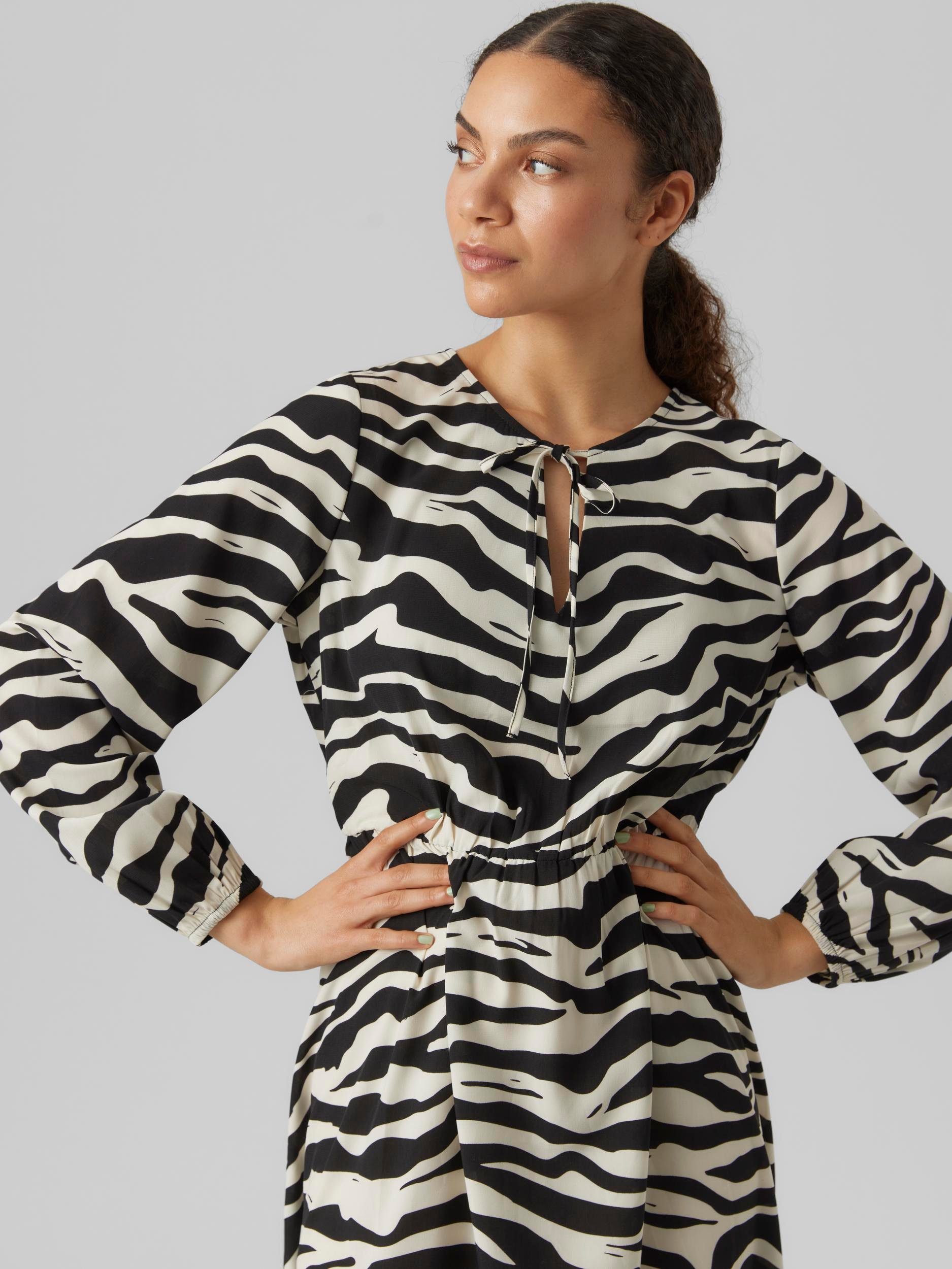 Vero Moda Mini-jurk VMSHILAH NAJA LS SHORT DRESS WVN GA
