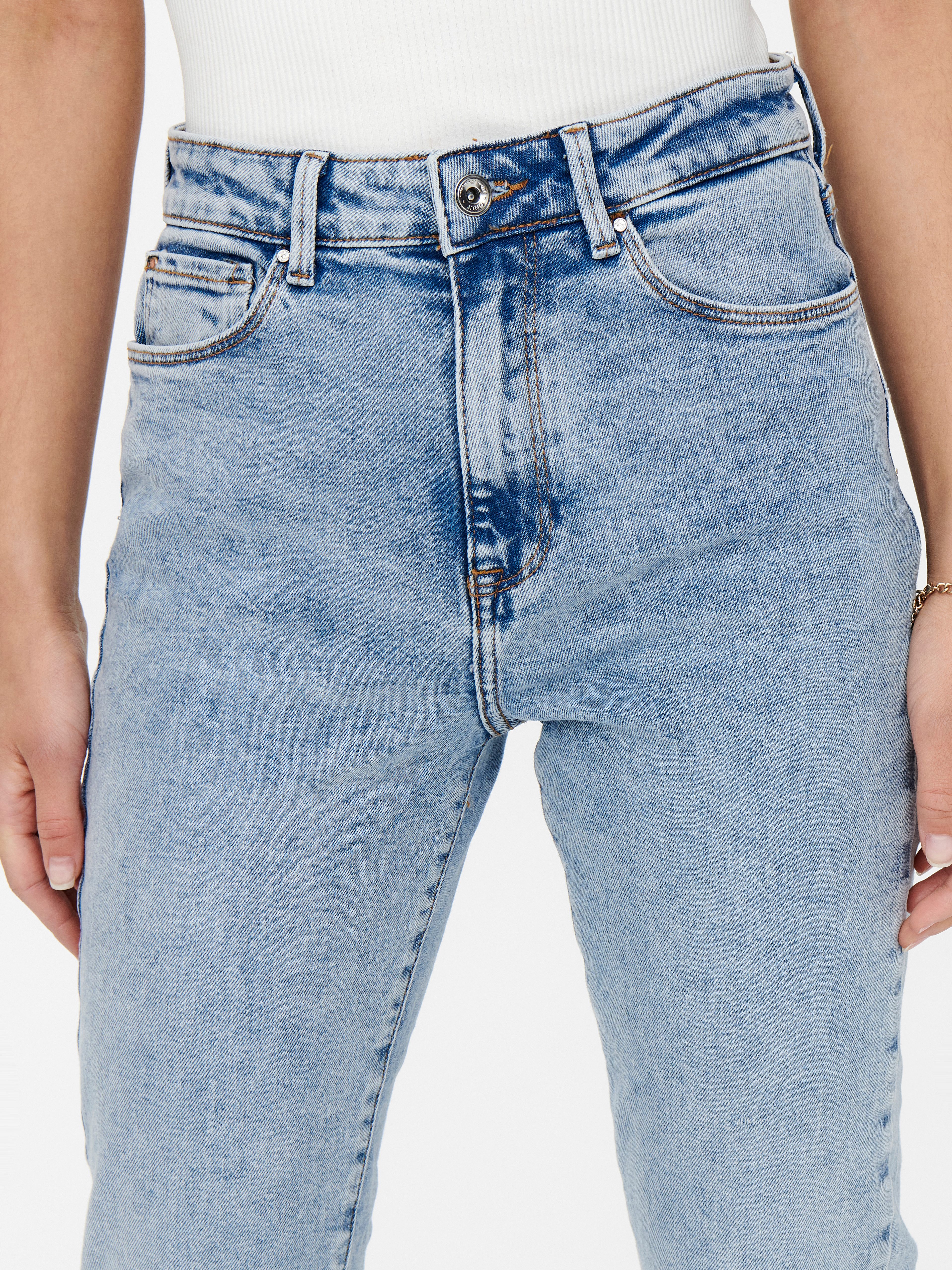Only High-waist jeans ONLEMILY STRETCH HW ST AK DNM CRO789NOOS