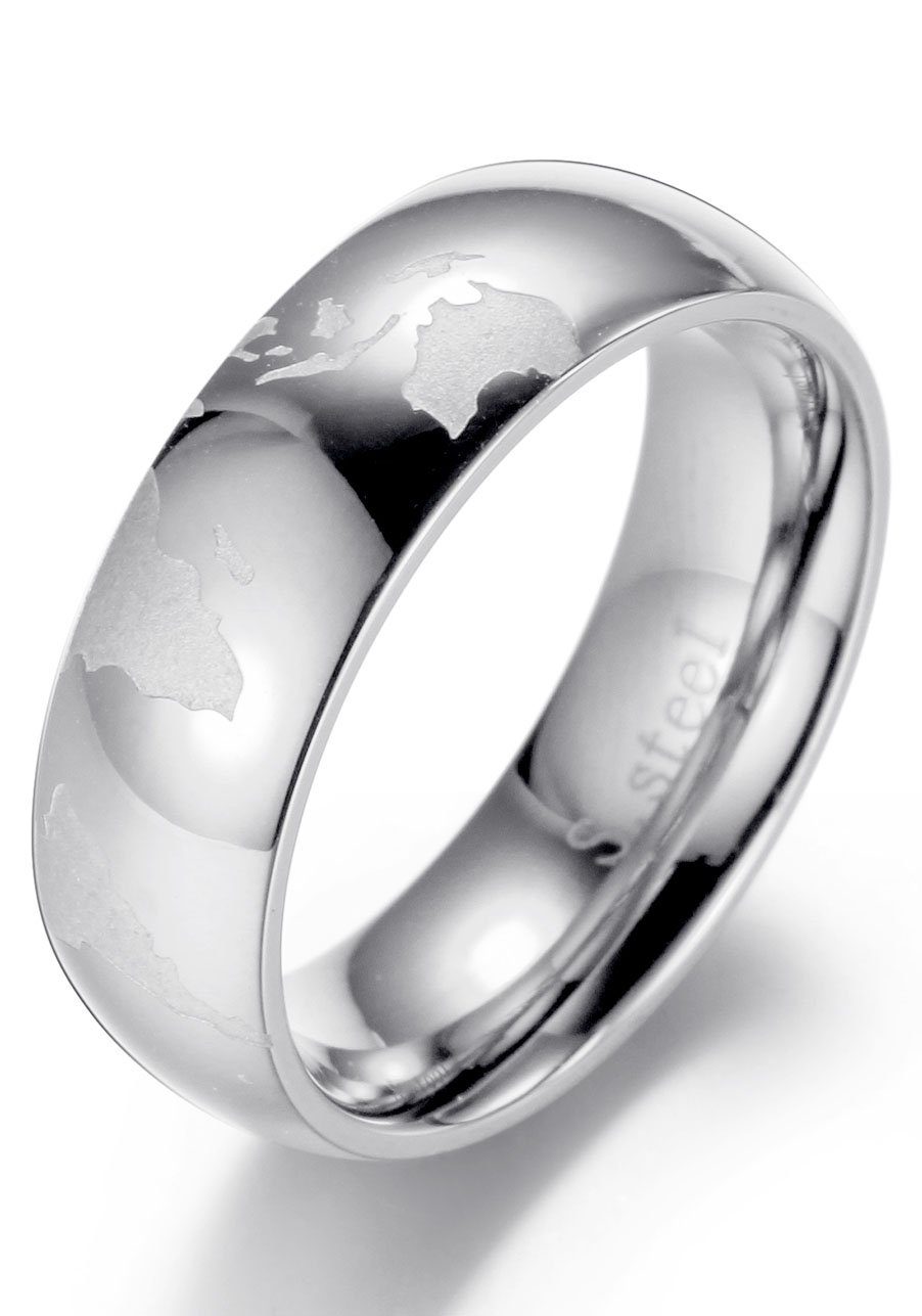 Firetti Partnerring Sieraad cadeau "LIEFDE" Aarde met of zonder zirkoon (synthetisch)