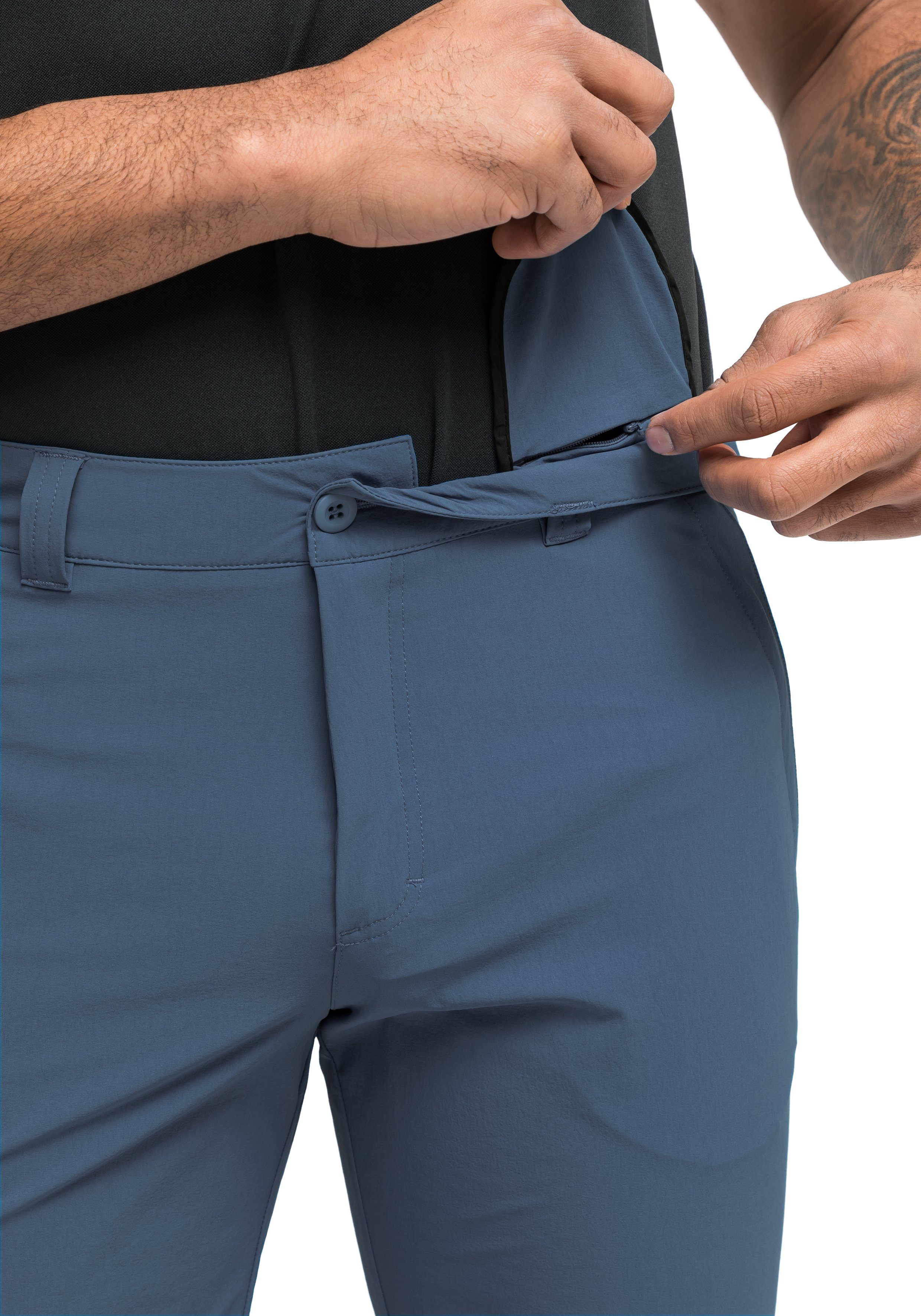 Maier Sports Functionele short Huang Heren shorts, korte outdoor-broek, bermuda met 4 zakken, regular fit