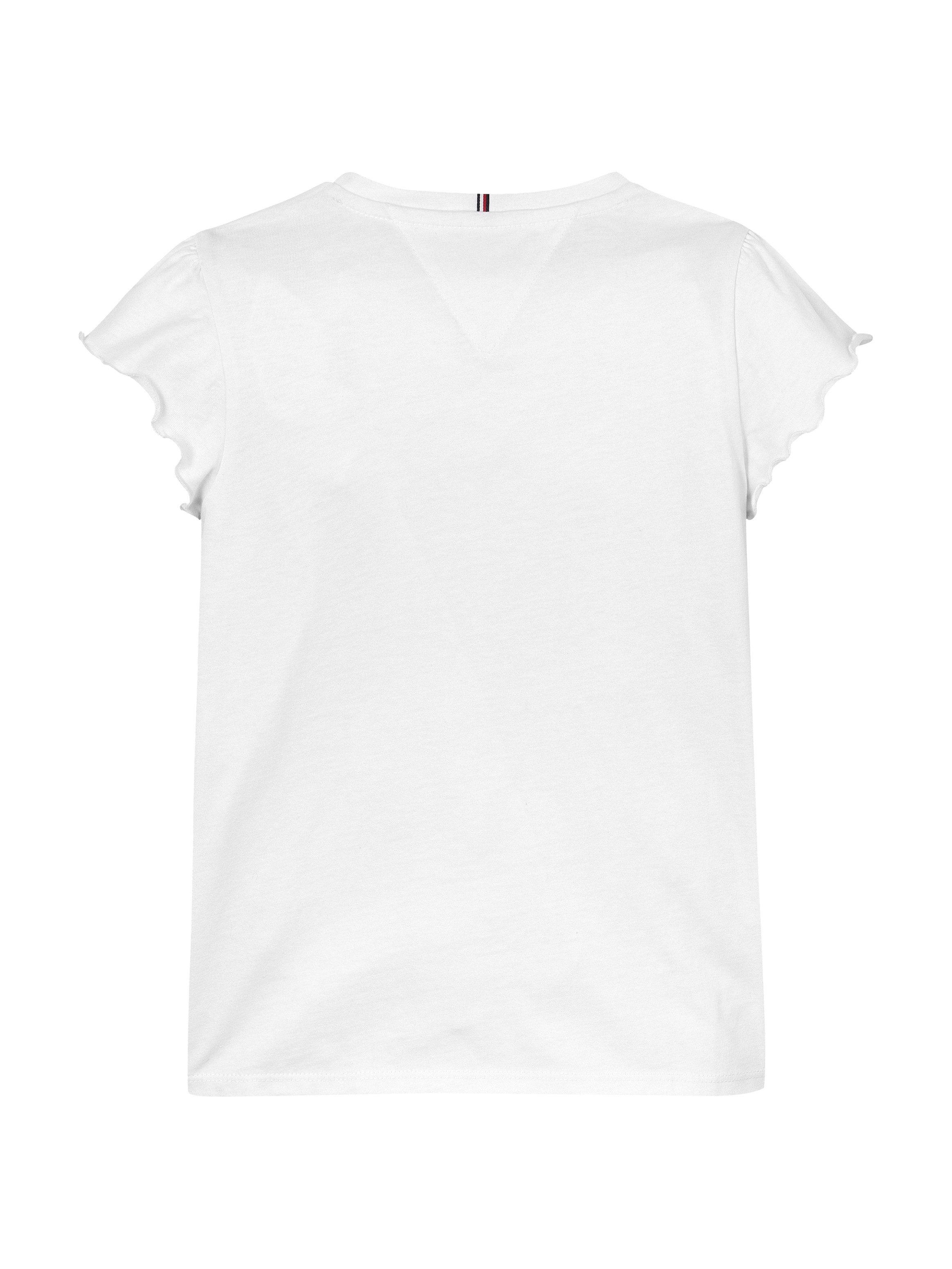 Tommy Hilfiger T-shirt ESSENTIAL RUFFLE SLEEVE TOP