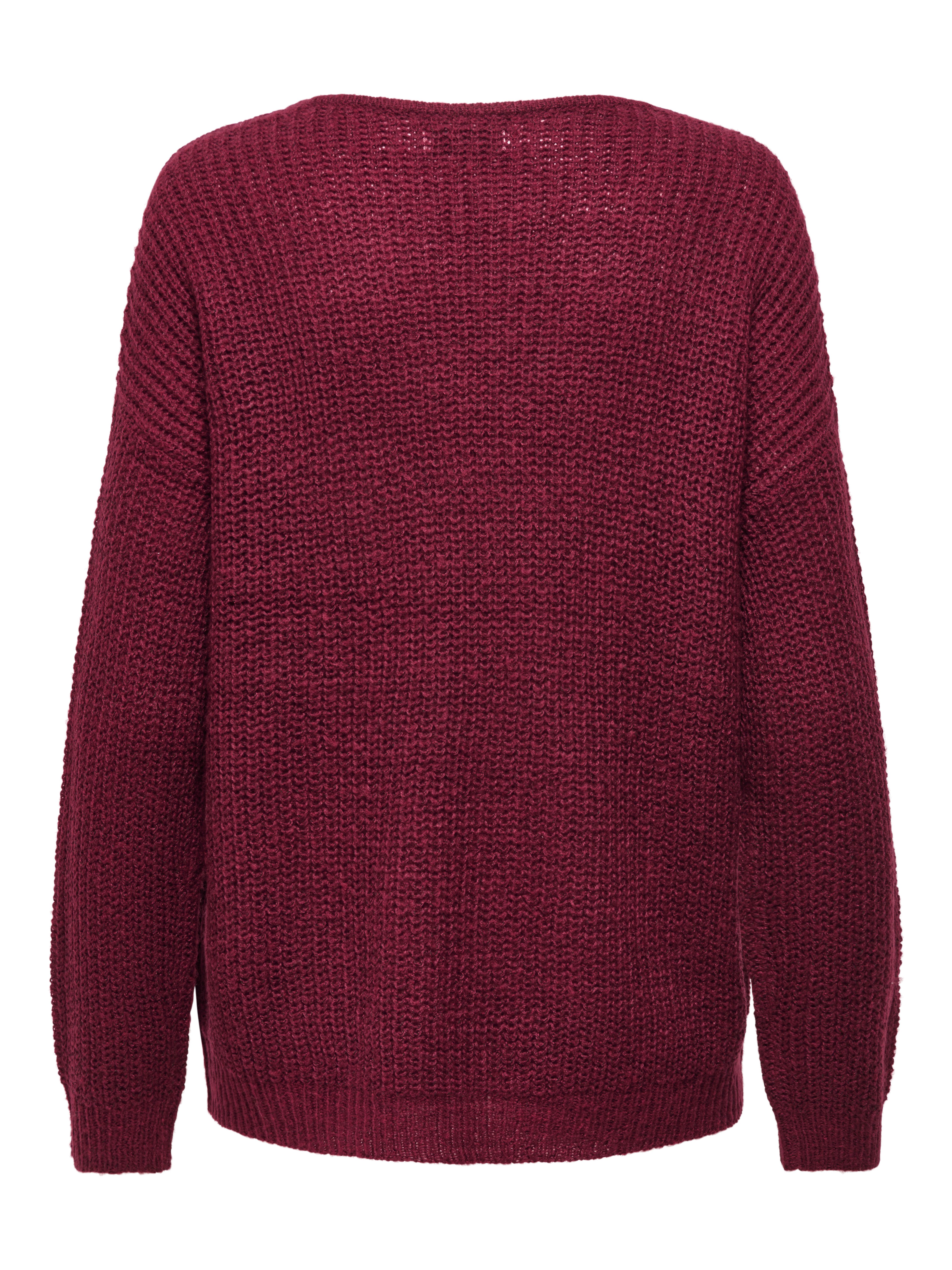 JDY Gebreide trui JDYNEW MEGAN L/S PULLOVER KNT NOOS