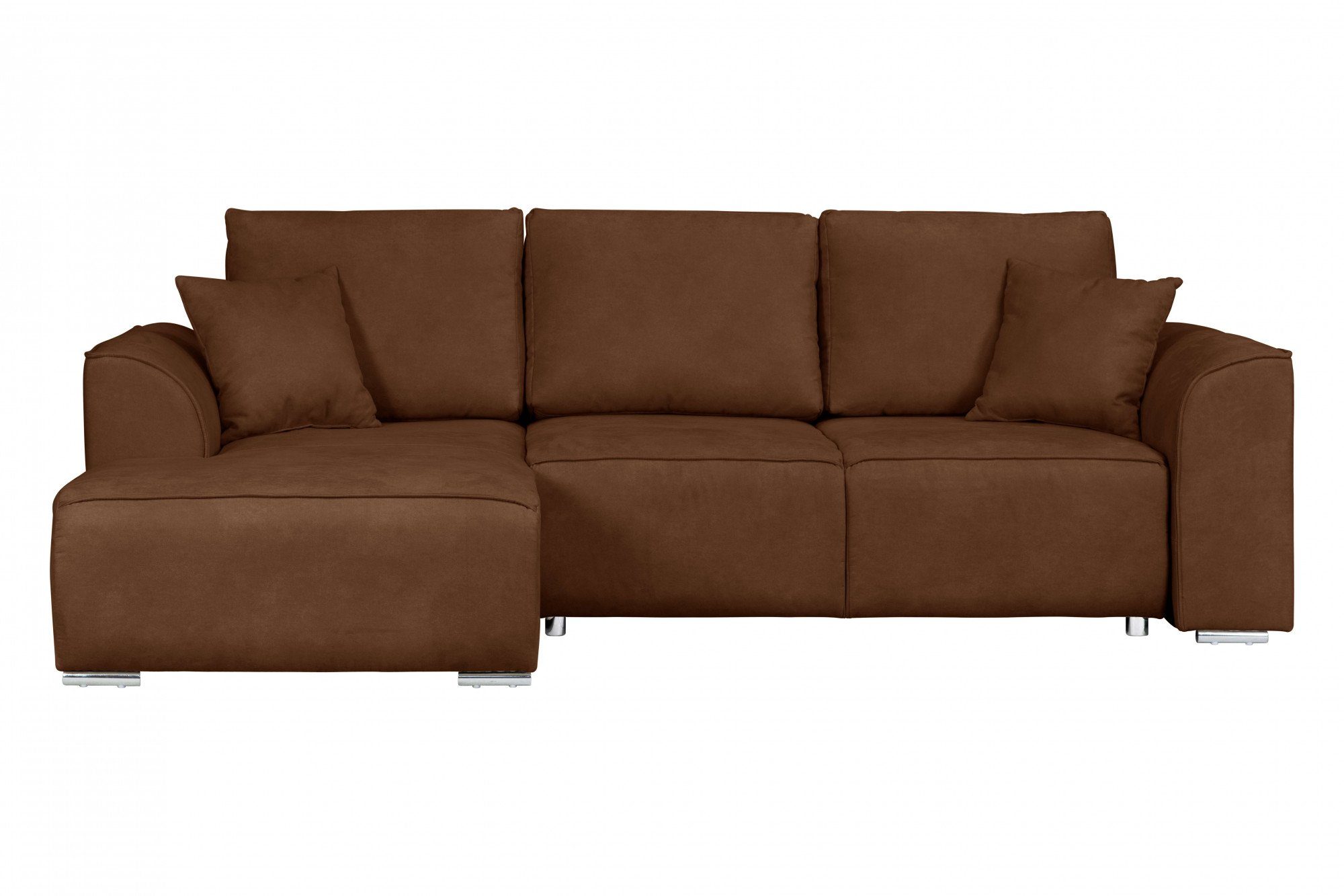 INOSIGN Hoekbank BEATRICE optionele slaapbank met bedlade, B/D/H: 265/170/86 cm