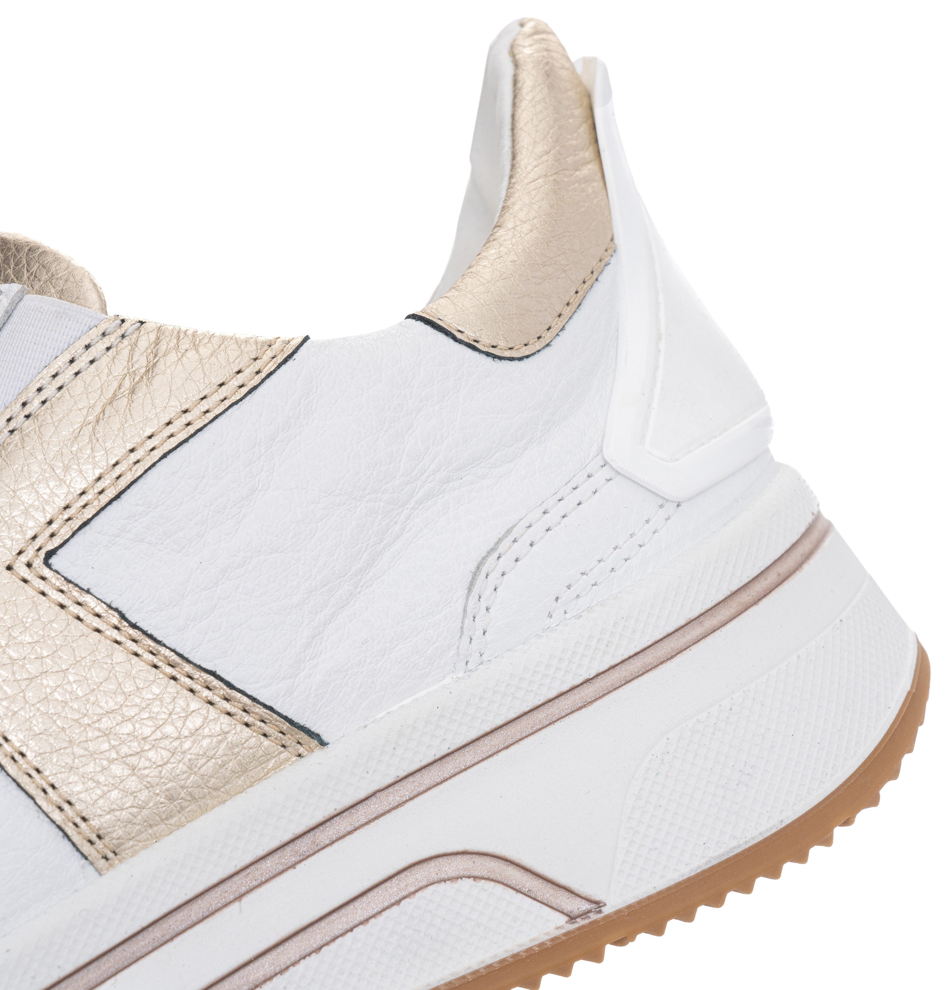 Ara Slip-on sneakers Sapporo , vrijetijdsschoen, veterschoen met frotté voering, h-breedte