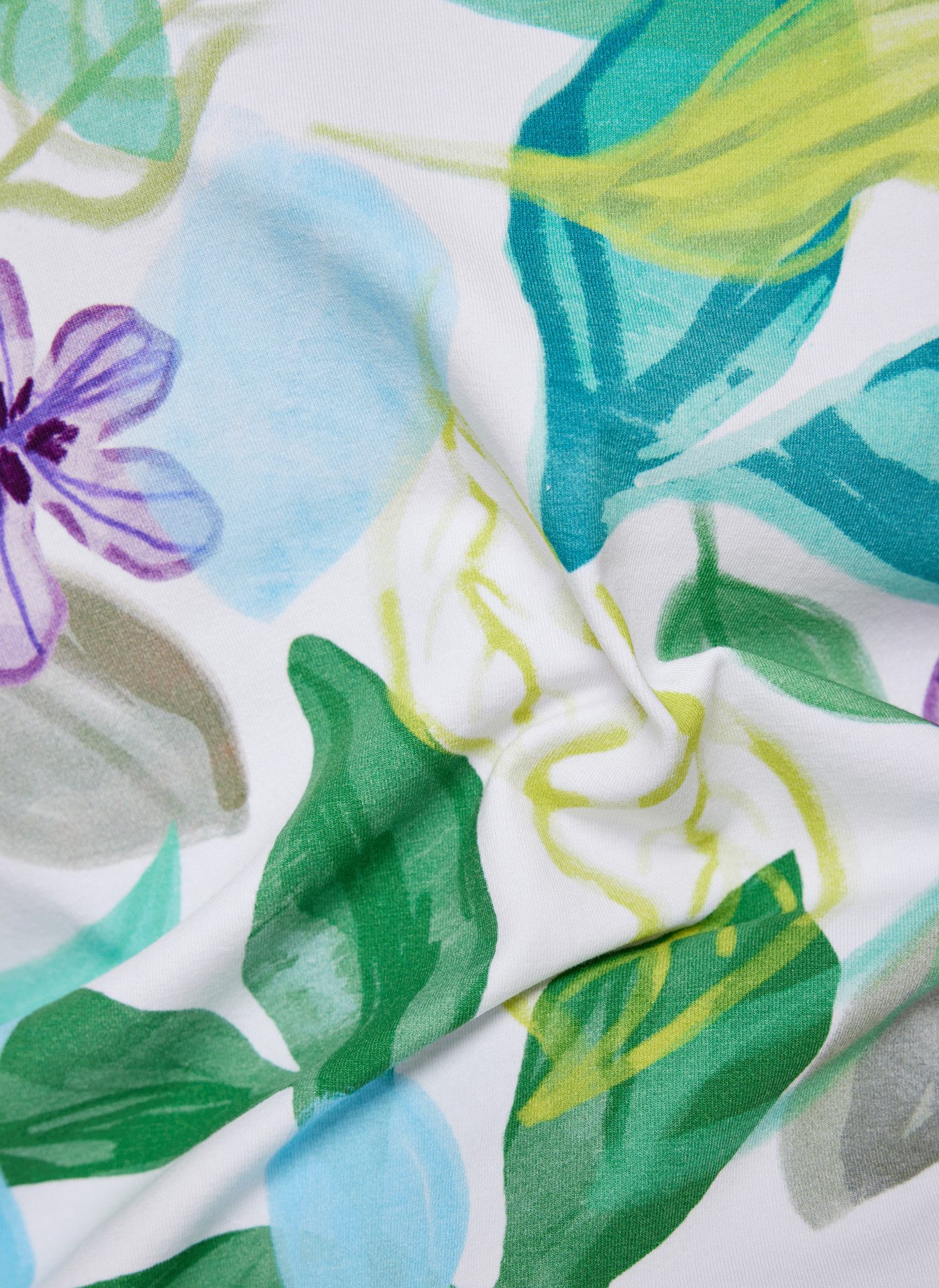 Rabe Shirt met korte mouwen met een bloemmotief
