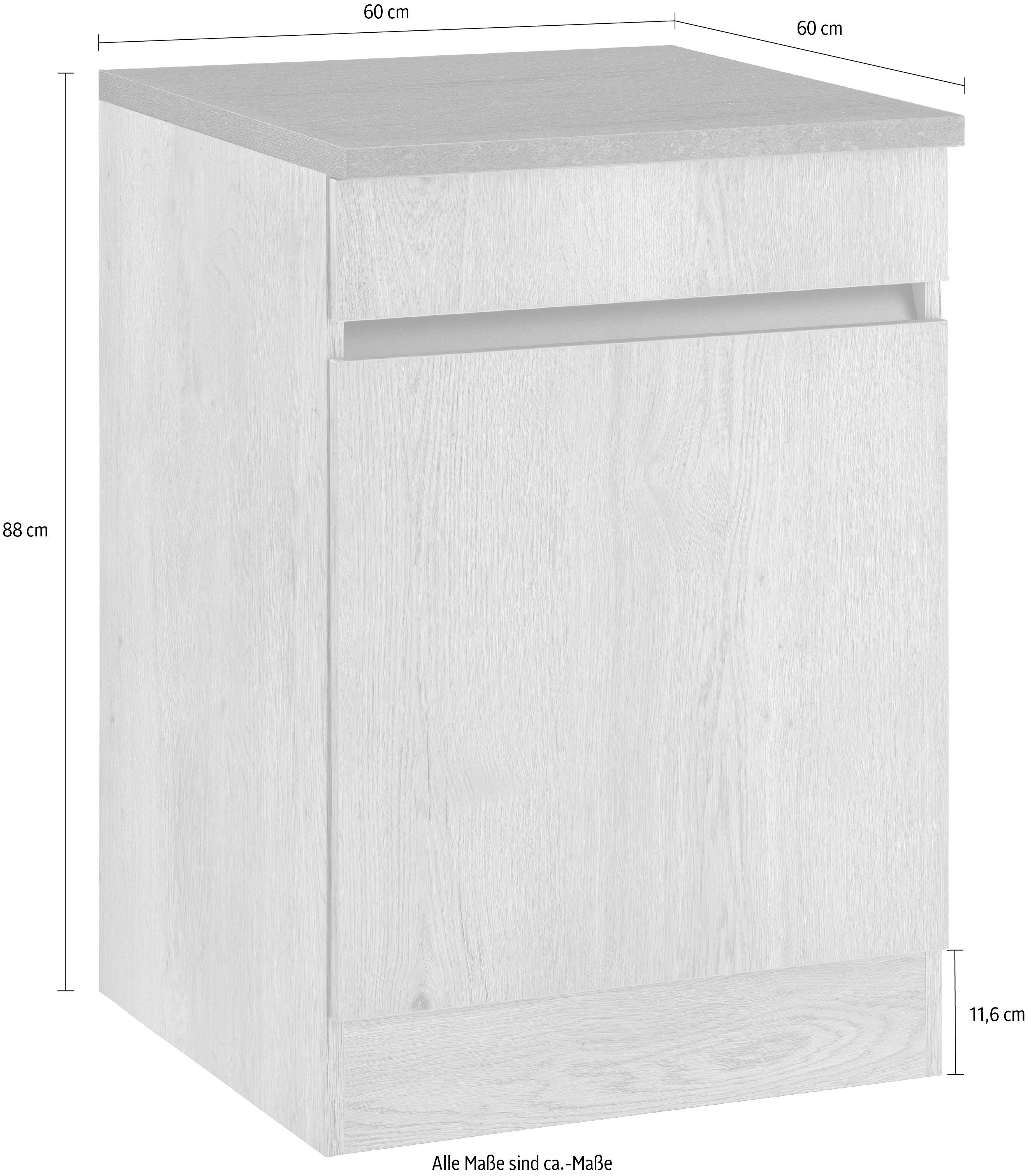 OPTIFIT Gootsteenkast Roth Breedte 60 cm