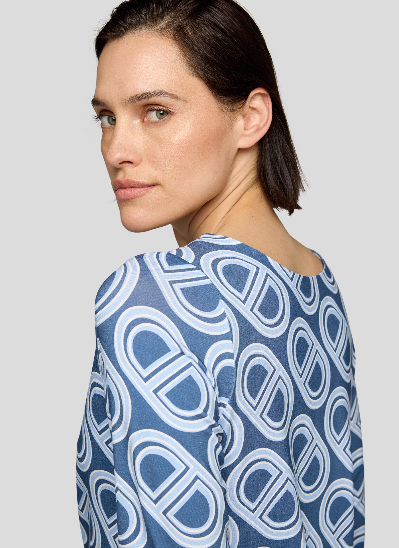 Rabe Shirt met 3/4 mouwen met print all-over