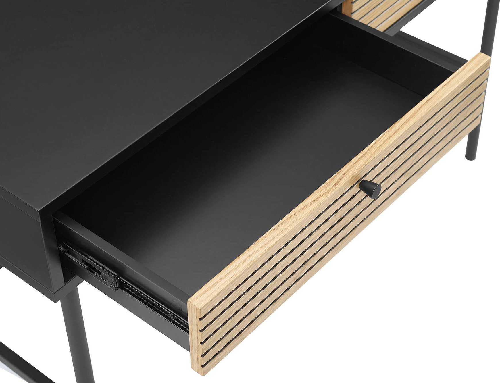 SalesFever Bureau in scandi design, sidetable