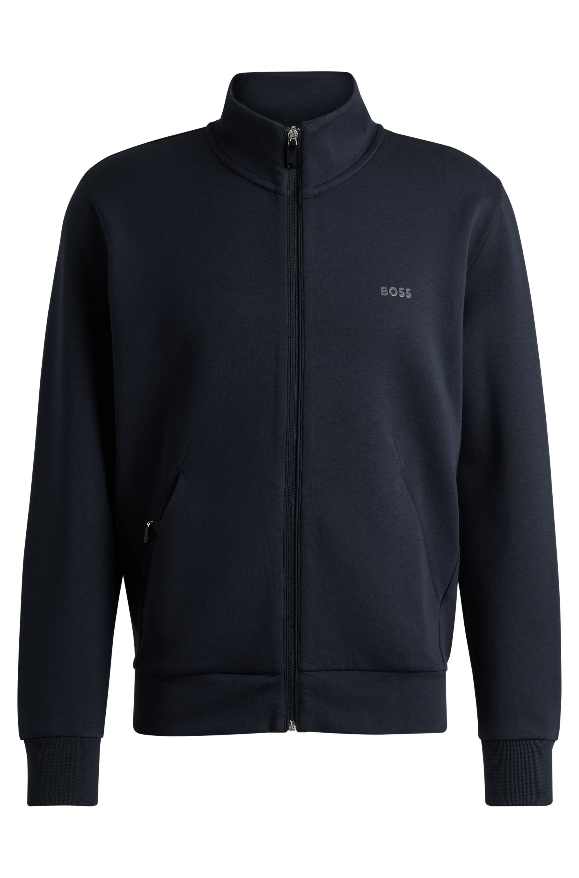 BOSS GREEN Sweatvest Skaz met druk
