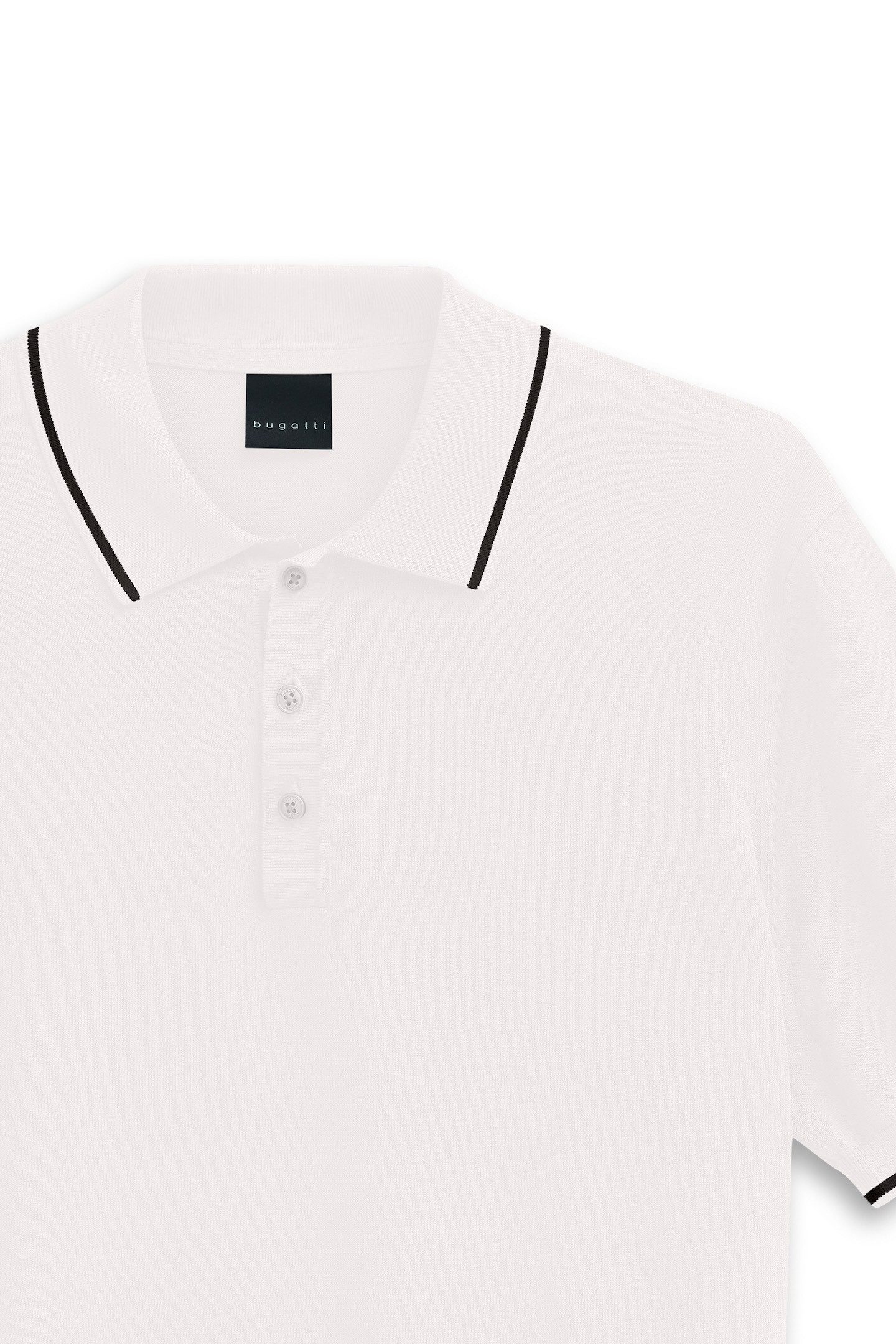 Bugatti Poloshirt Regular fit aangenaam zacht en tijdloos design