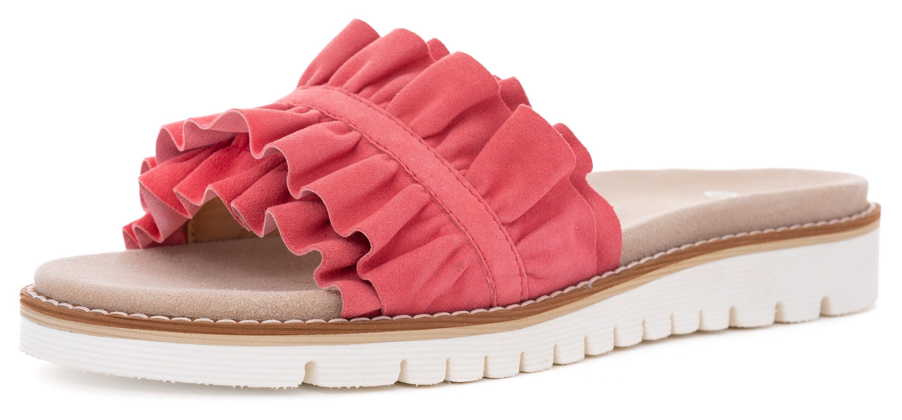 Ara Slippers KENT , slides, flats, sandaal met geplooide bandage