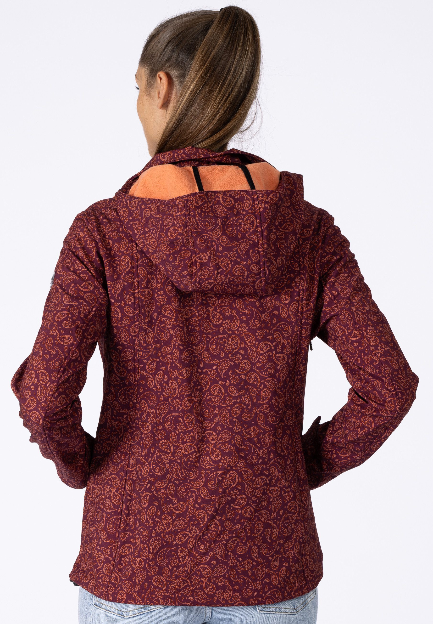 DEPROC Active Softshell-jack SUN PEAK II WOMEN met afneembare capuchon