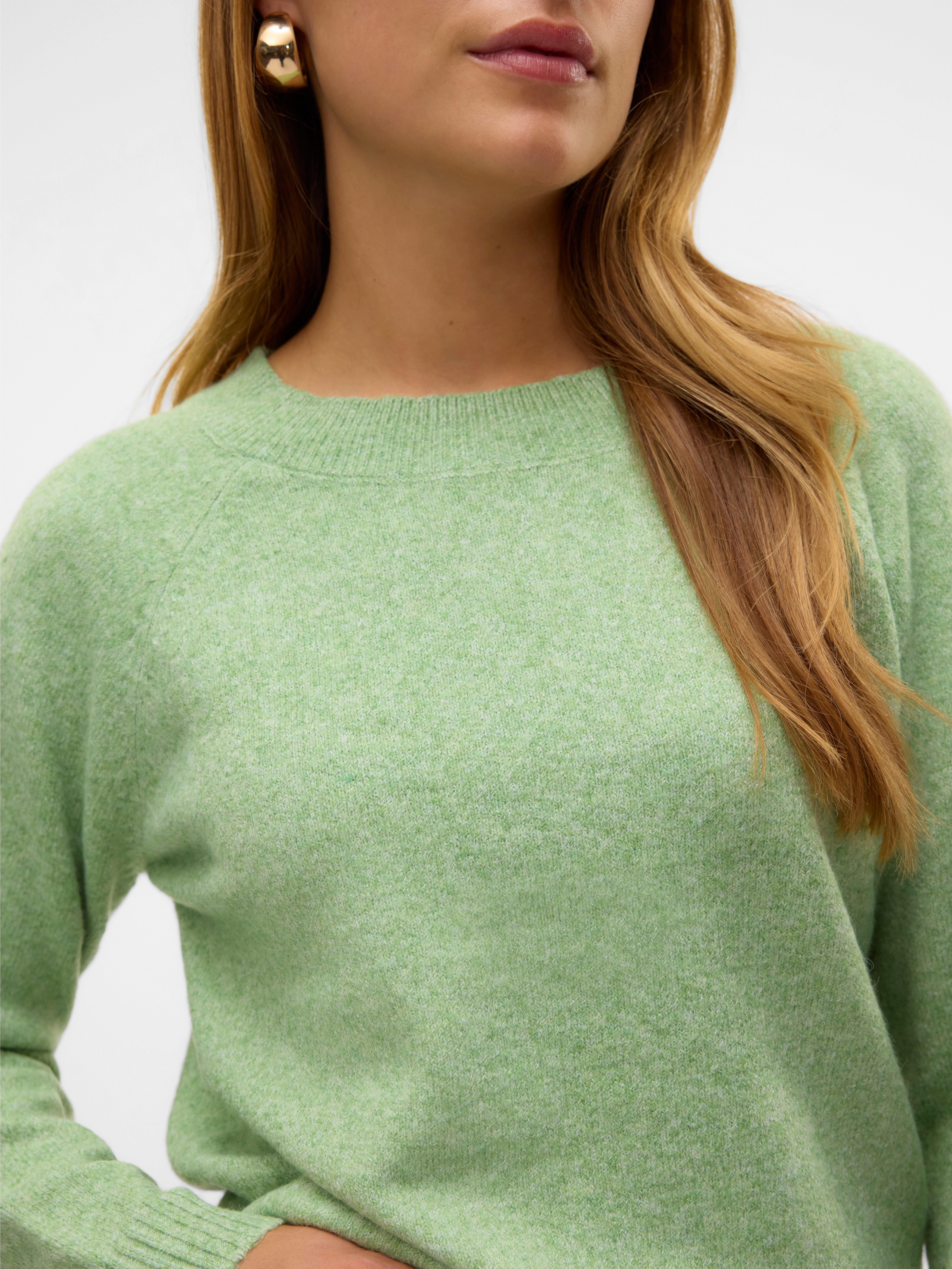 Vero Moda Trui met ronde hals VMDOFFY LS O-NECK BLOUSE GA NOOS