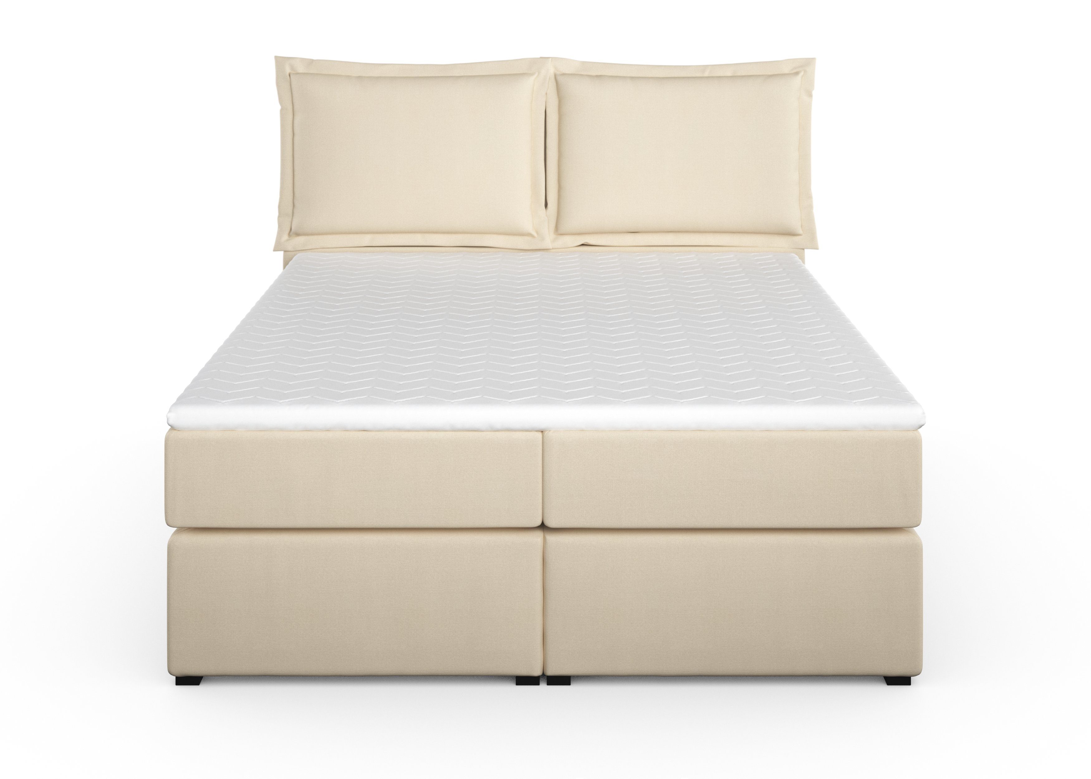 Home affaire Boxspring Lysann 5-voudig verstelbaar hoofdbord, in 4 breedten, 3 matrassoorten