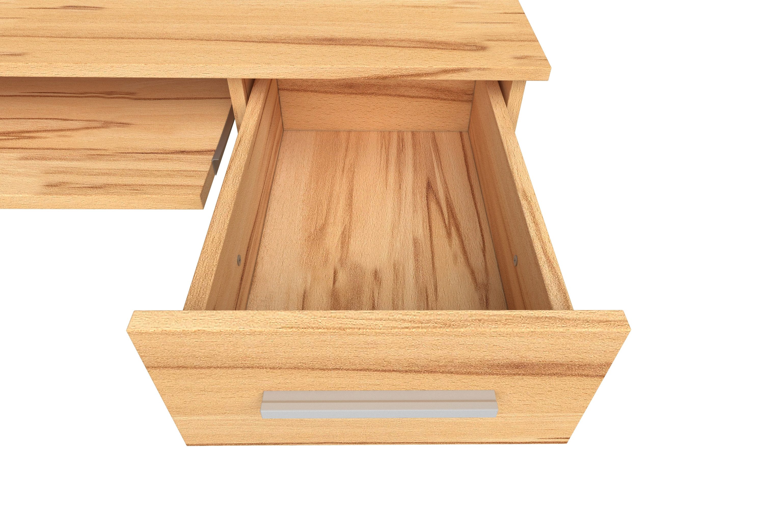 VOGL Möbelfabrik Bureau Don met uittrekplank voor het toetsenbord, made in germany
