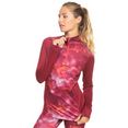 roxy trainingsshirt frosted sunset rood
