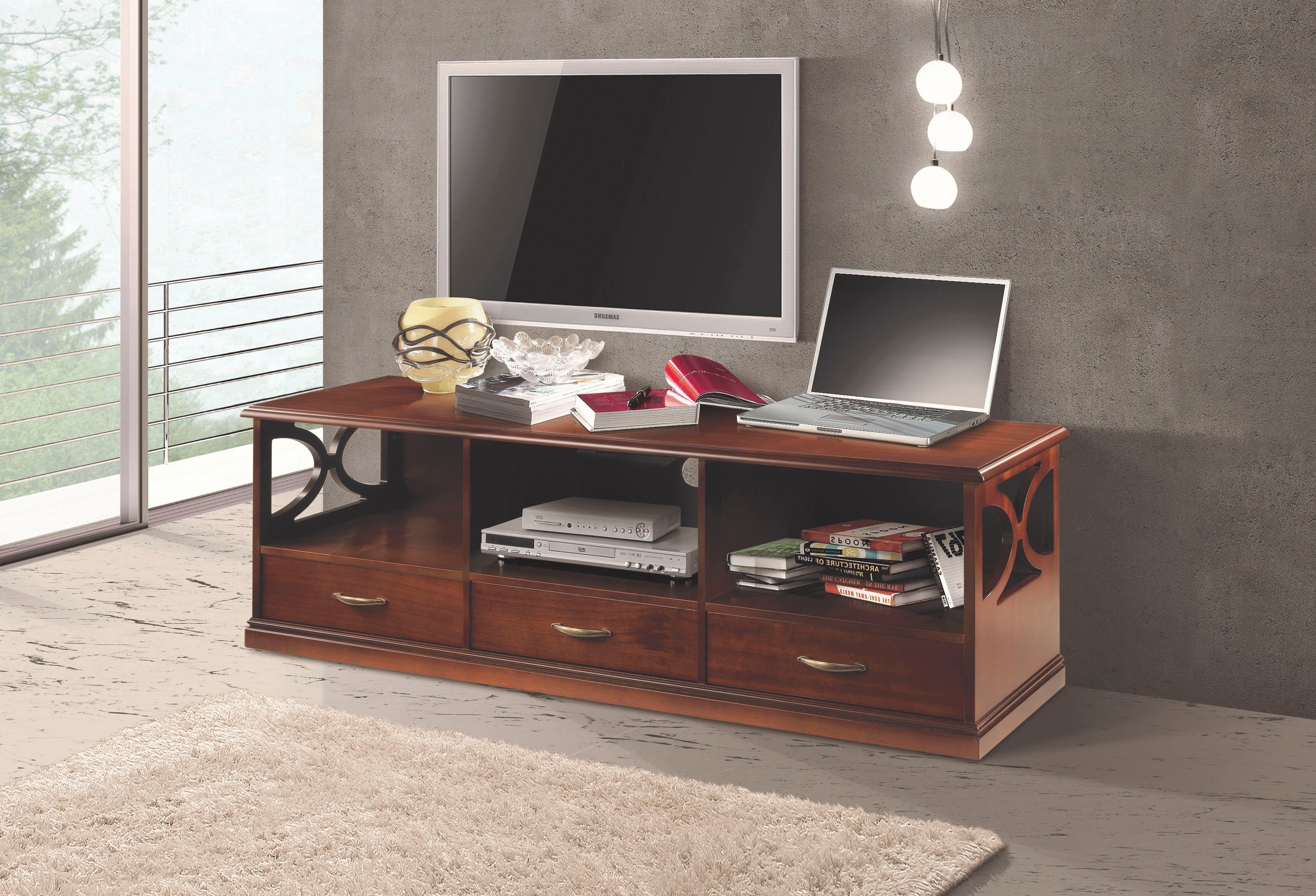Home affaire Tv-meubel Benaco lowboards bruin