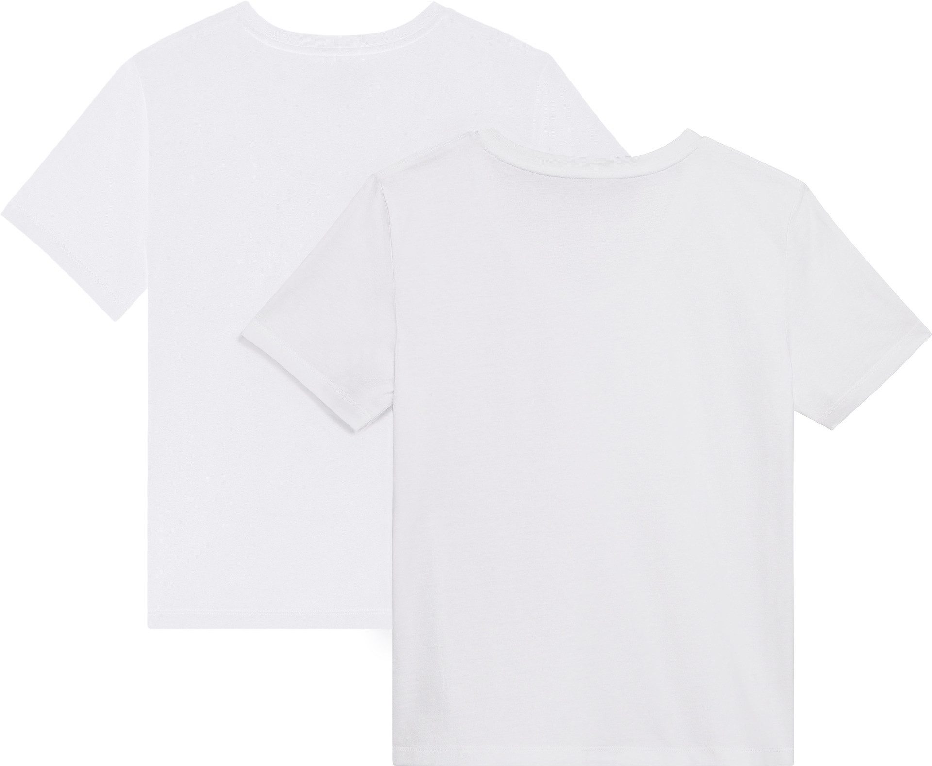 Calvin Klein Shirt met korte mouwen A- Logo VN 2 pack Tee (Set van 2)