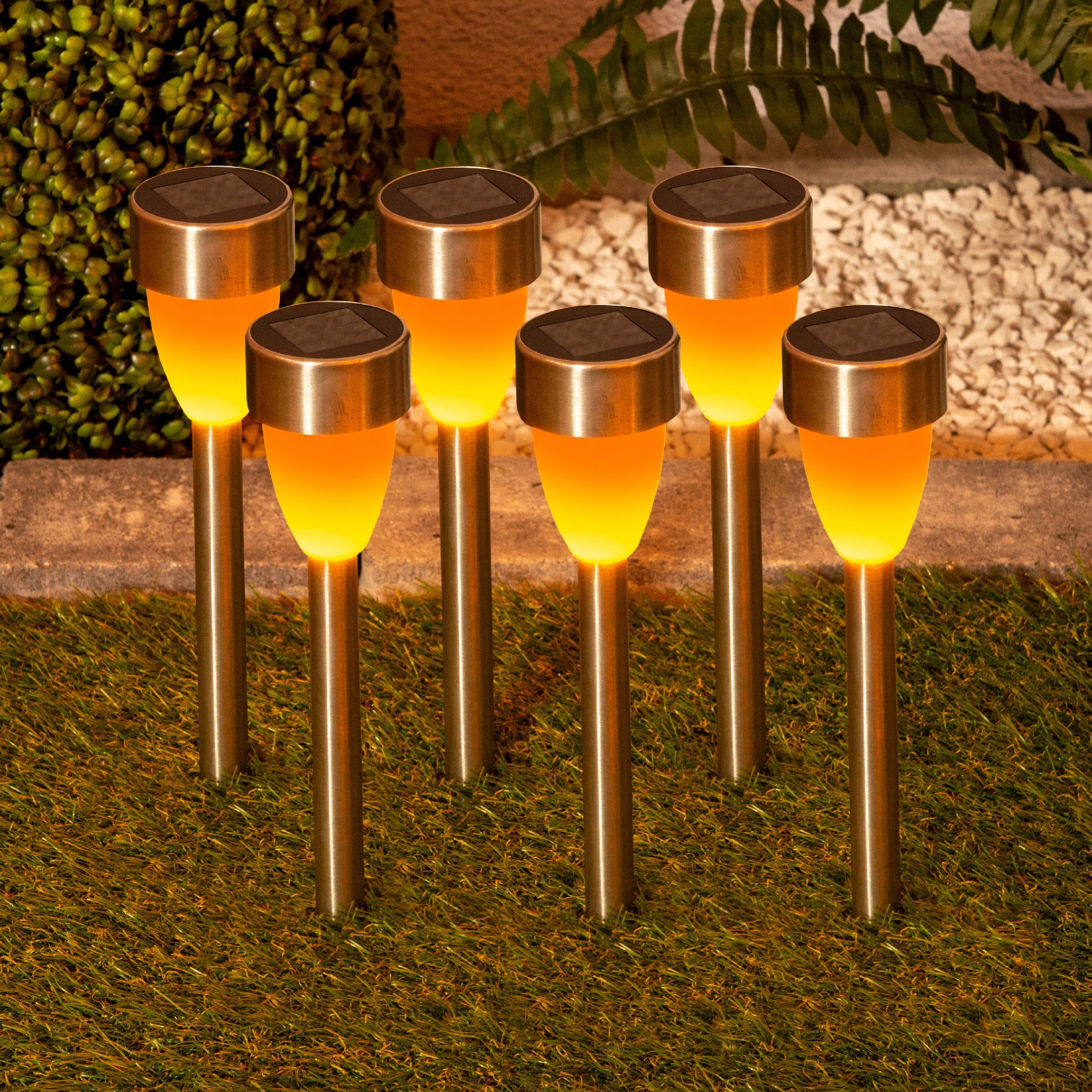 näve Ledsolarlamp Cyral Zonne-energie (6 stuks)