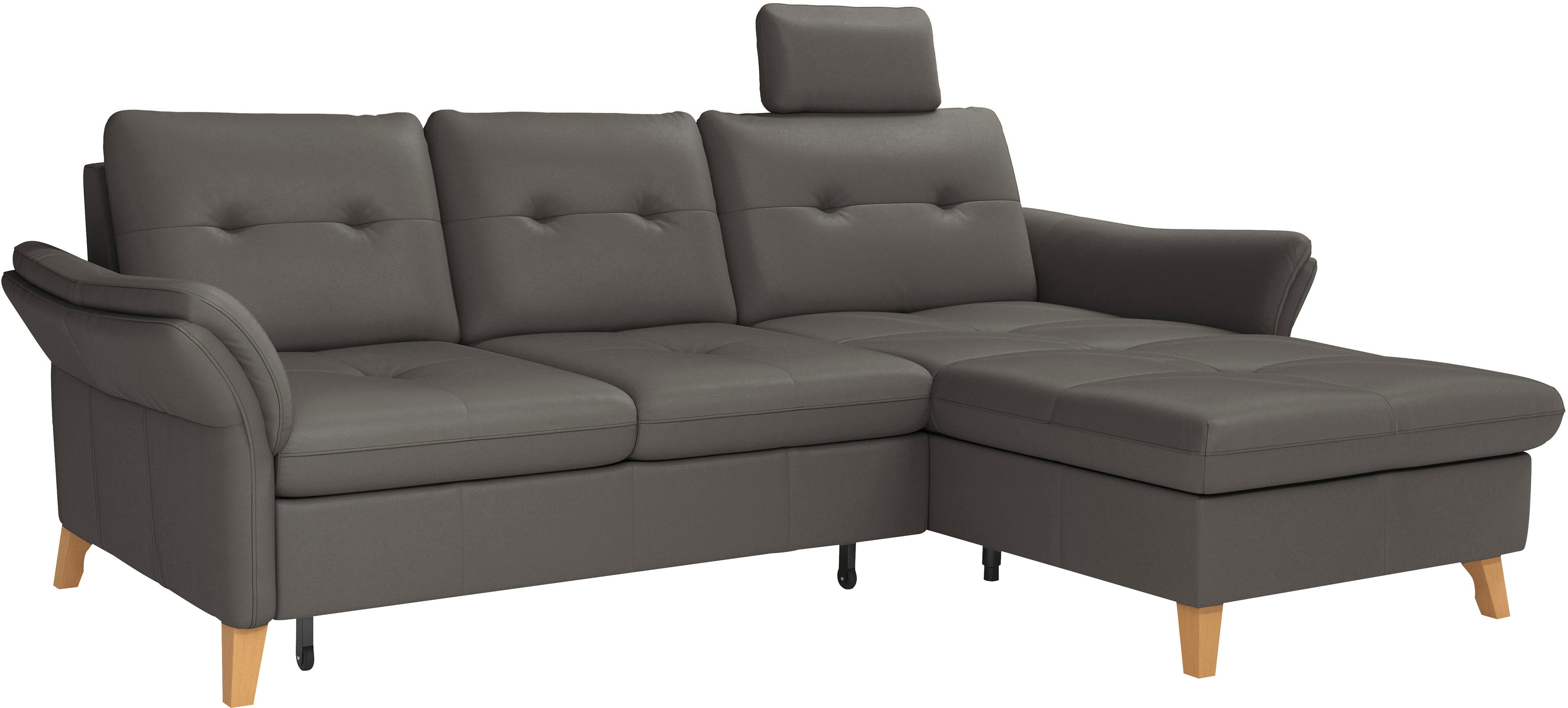 sit&more Hoekbank Göteborg Zitdiepteverstelling en binnenvering, naar keuze met slaapfunctie