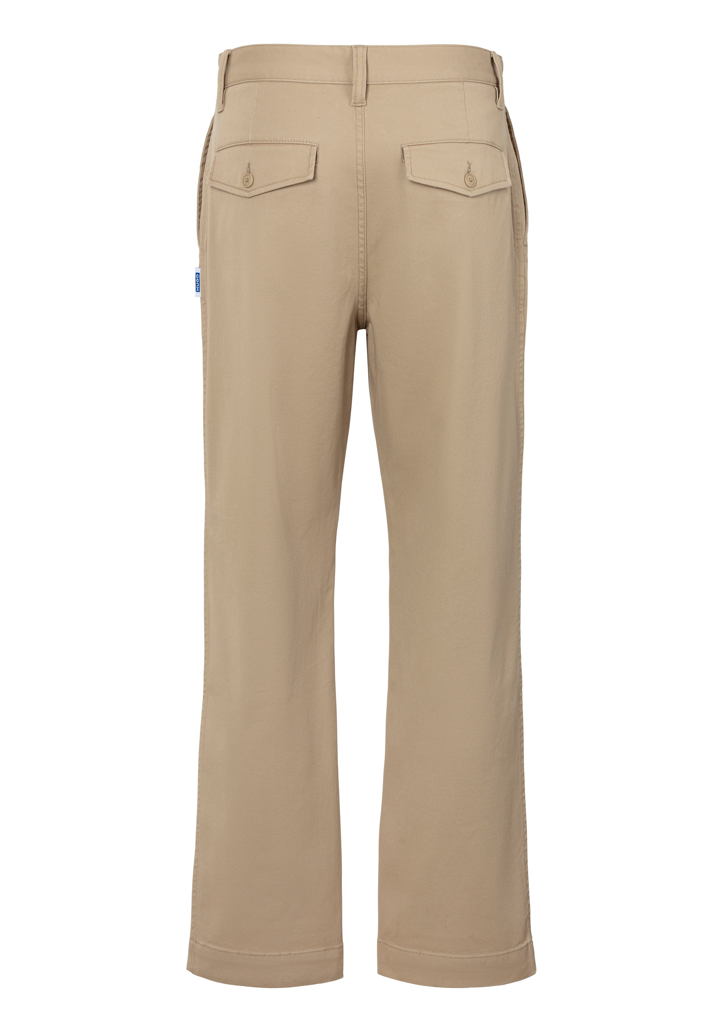 HUGO Blue Chino Zayn242 met riemlussen