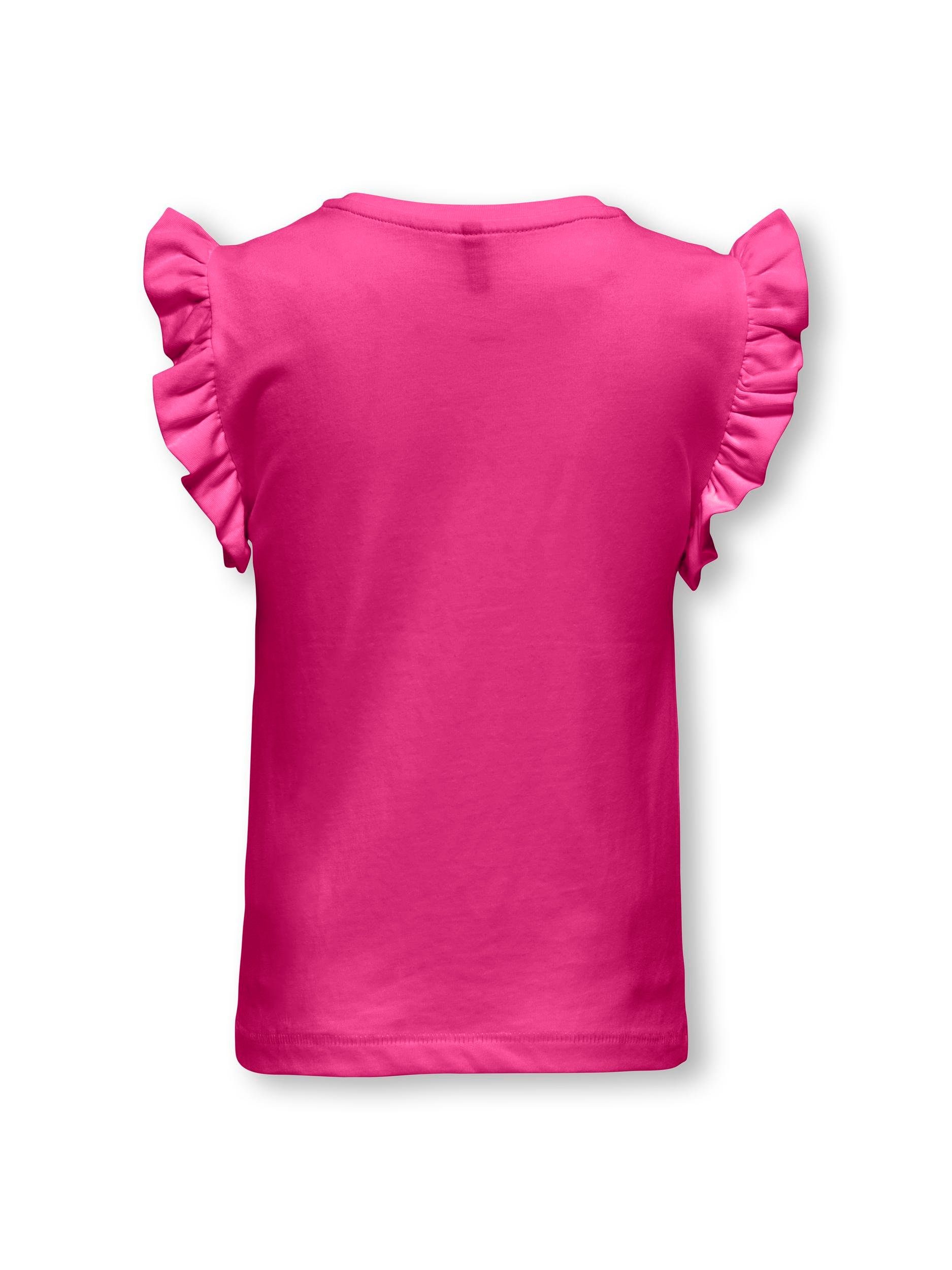 KIDS ONLY Top met ruches KOGFILIPPA S S DETAIL POCKET TOP JRS