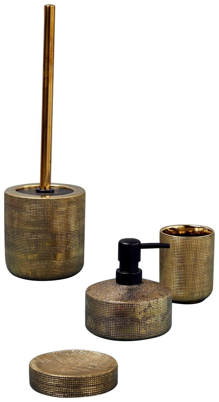 WENKO Set badkameraccessoires Rivara (set, 3-delig)