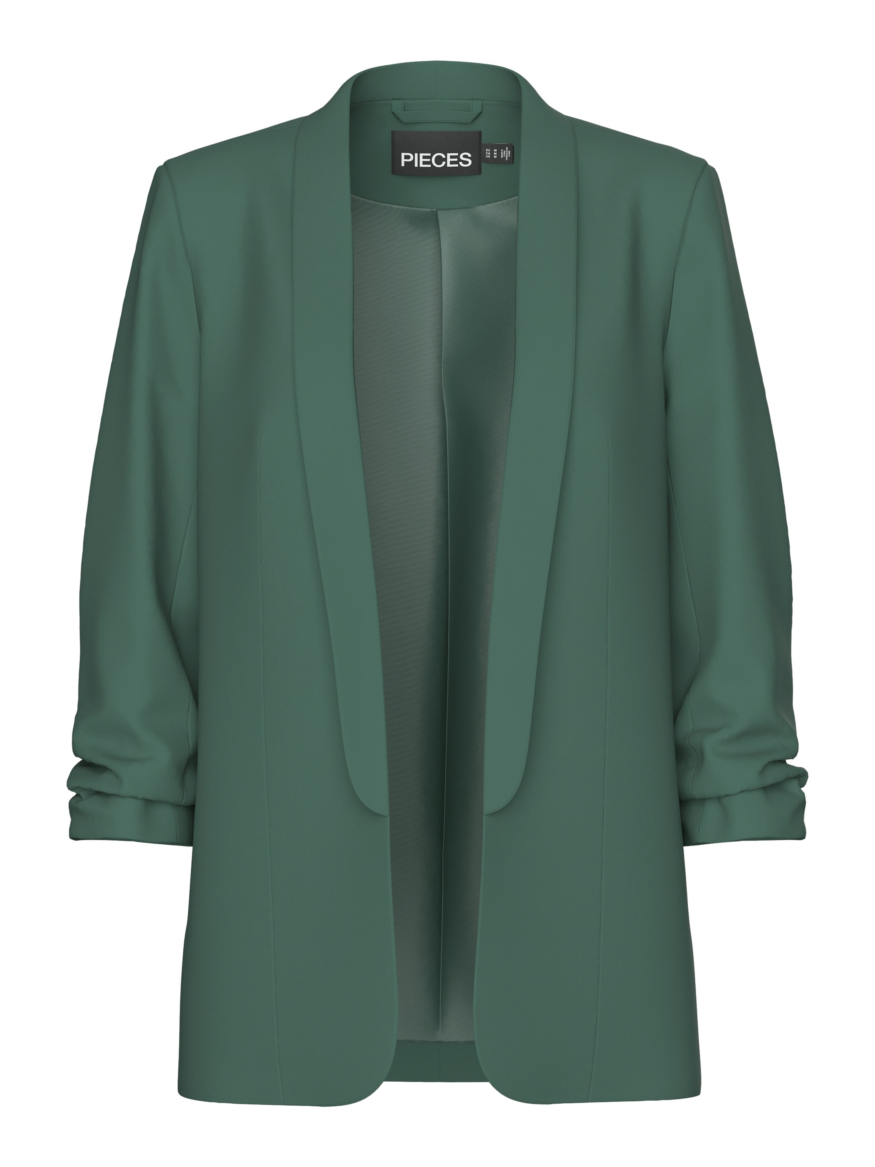 pieces Blouseblazer PCBOSELLA 3/4 BLAZER NOOS met plooidetail op de mouw