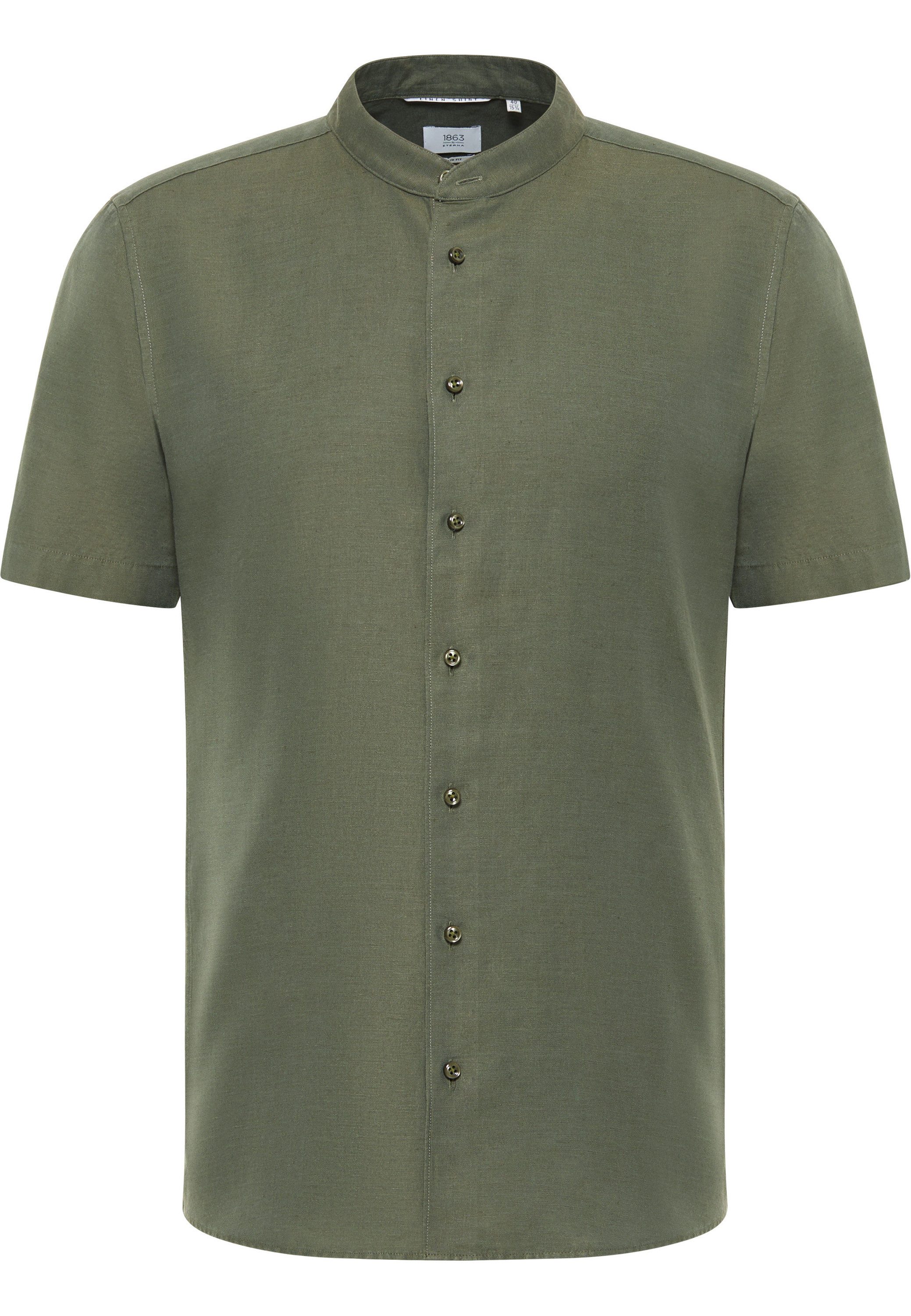 Eterna Overhemd met korte mouwen Slim fit EASY IRON (gemakkelijk te strijken)