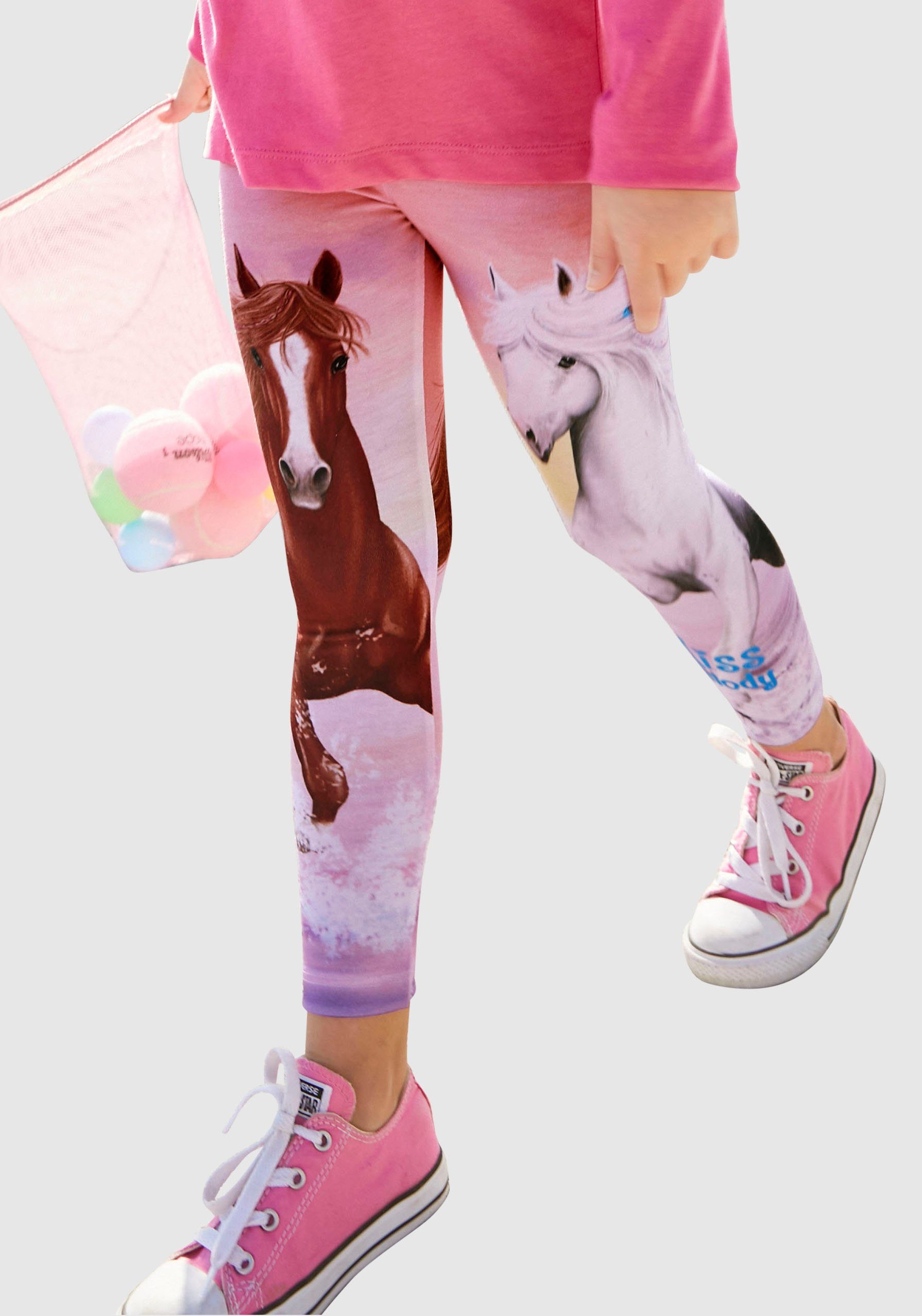 Miss Melody Legging met mooi paardenmotief