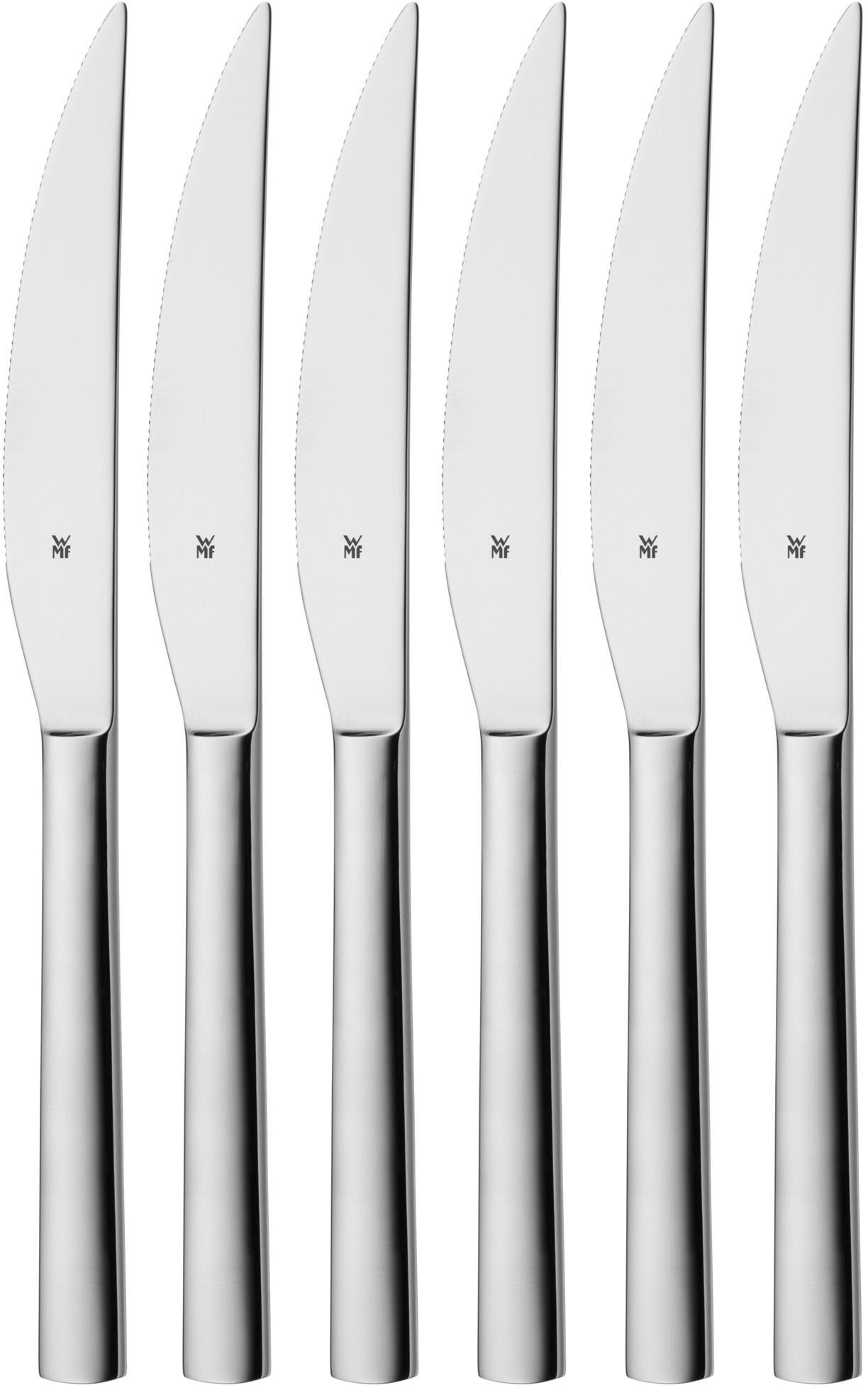 WMF Steakmes Nuova solide monobloc steakmes (set, 6-delig)