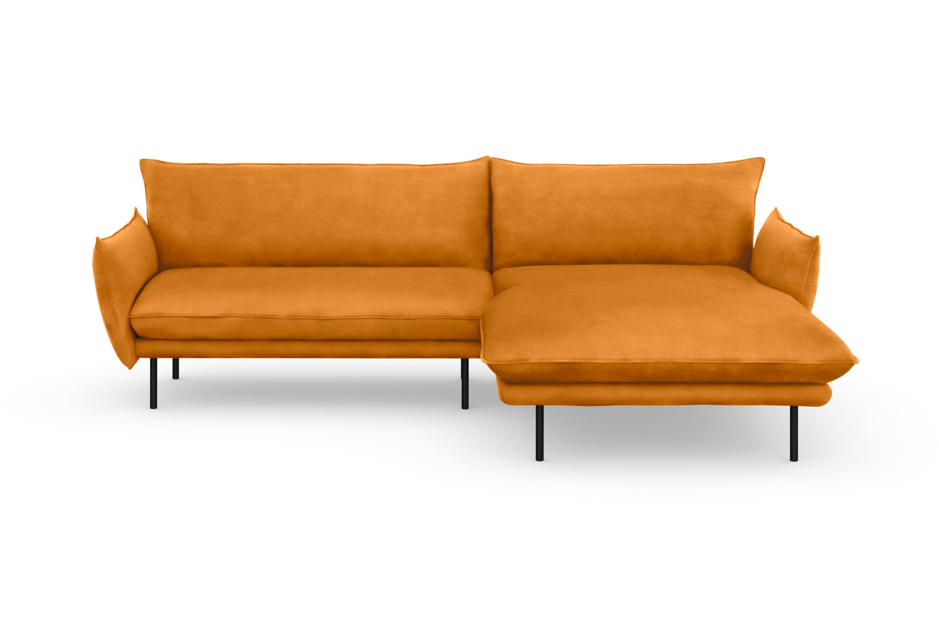 andas Hoekbank Stine L-vorm Bijzonder design door kussen-look en opstaande naad, by Morten Georgsen