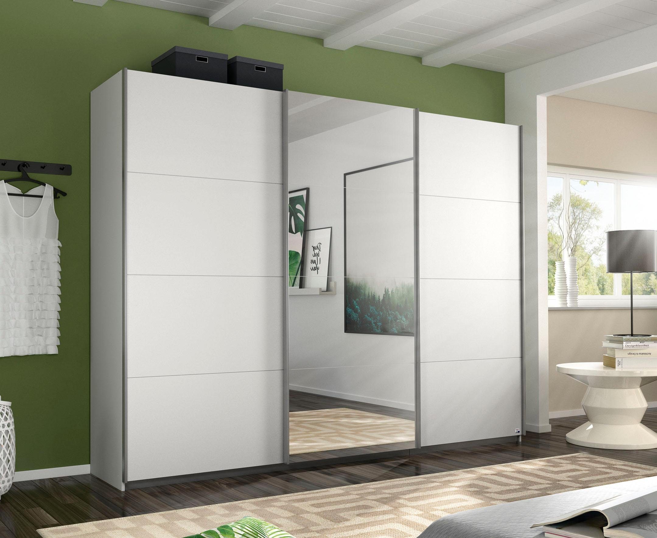 rauch Schuifdeurkast Kledingkast Garderobe CORTONA inclusief interieurindeling,
