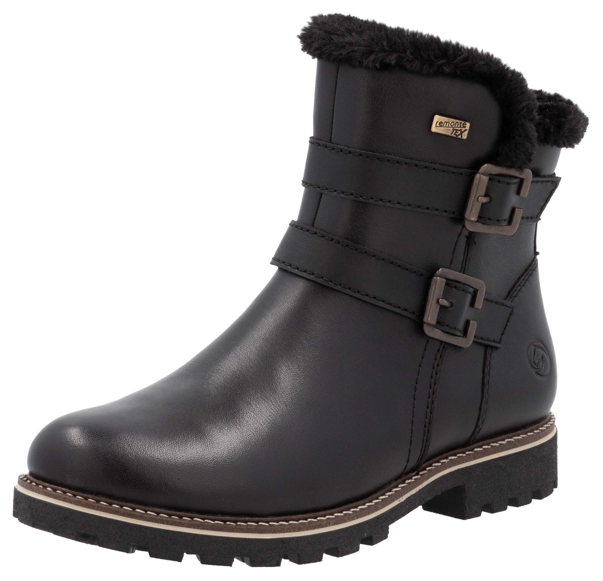 Remonte Winterlaarzen hakken, winter-enkellaars, outdoor schoen met tex-membraan