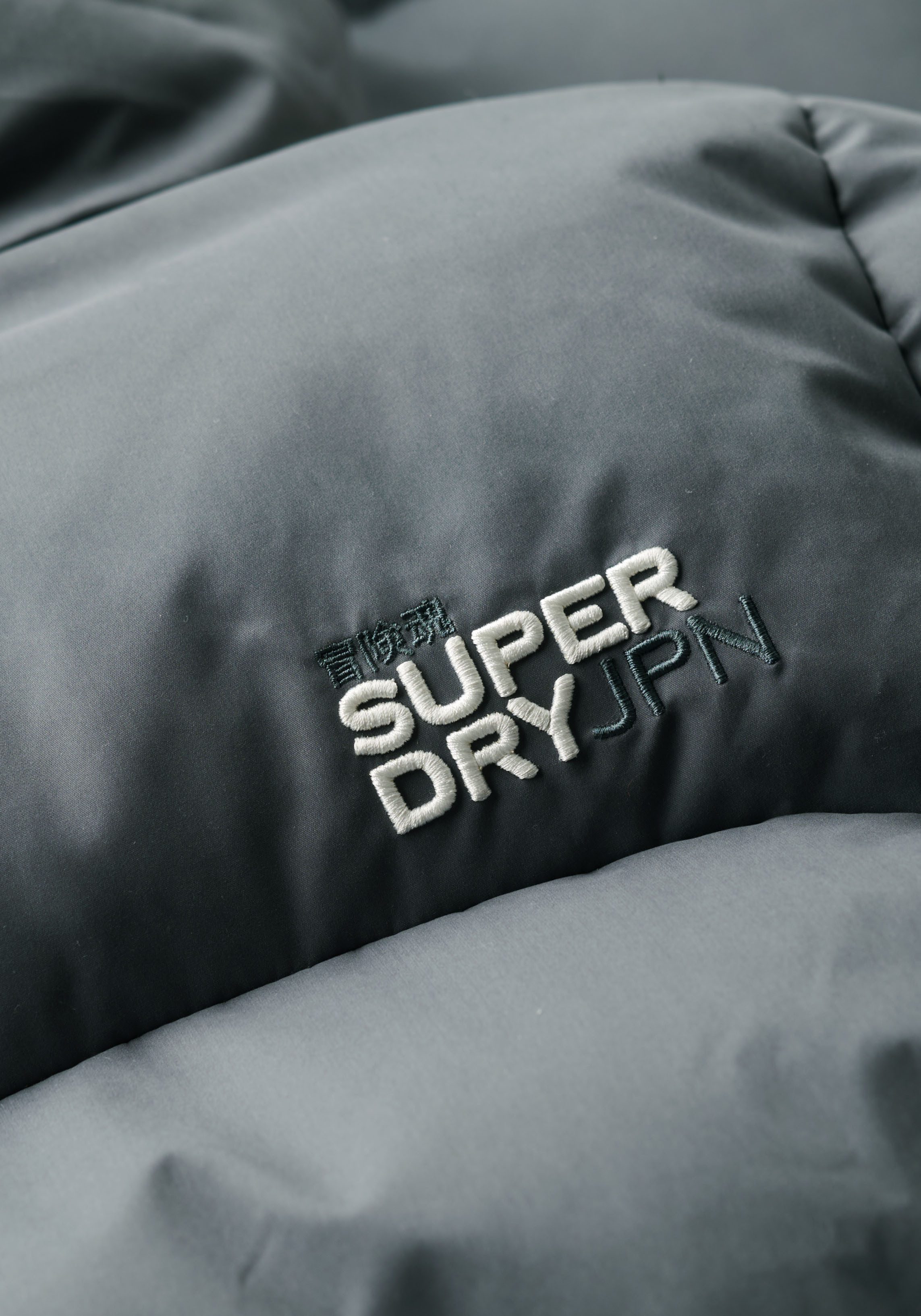 Superdry Gewatteerde jas MICROFIBRE LONGLINE PUFFER JKT