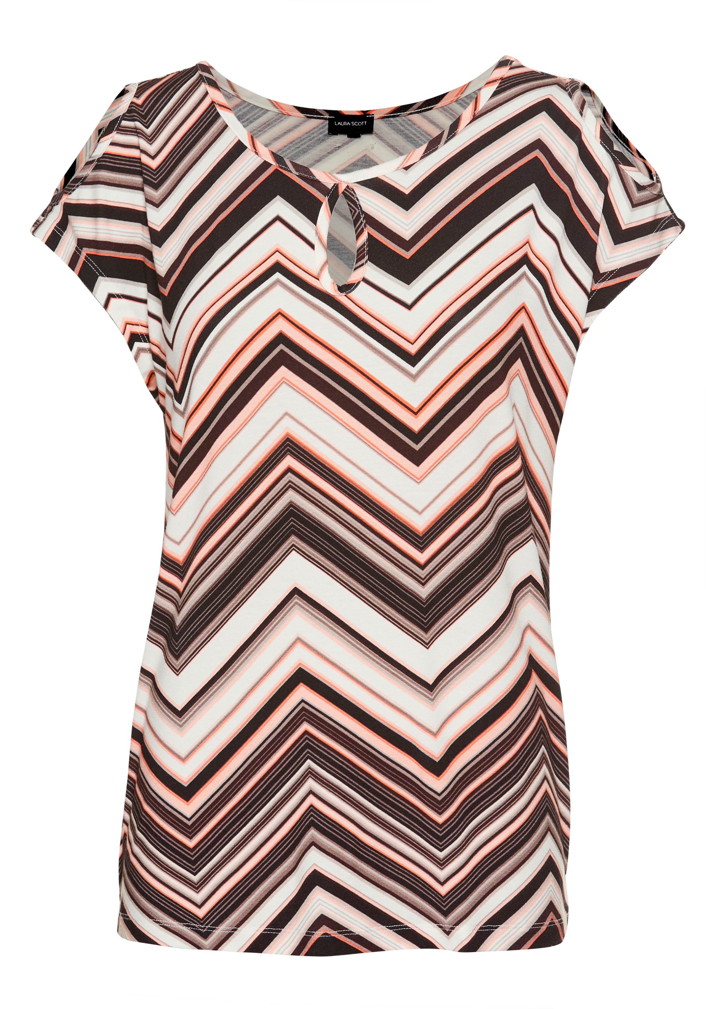 Laura Scott Shirt met ronde hals