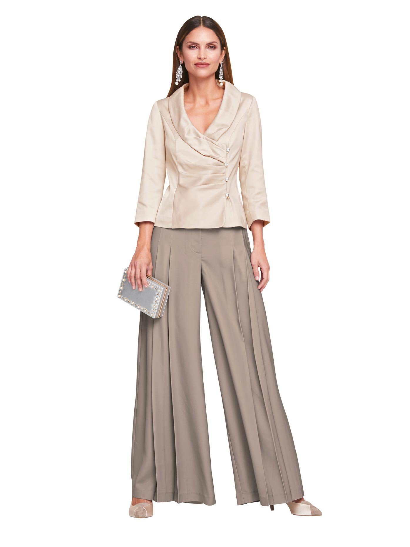 patrizia dini by heine korte blazer bruin