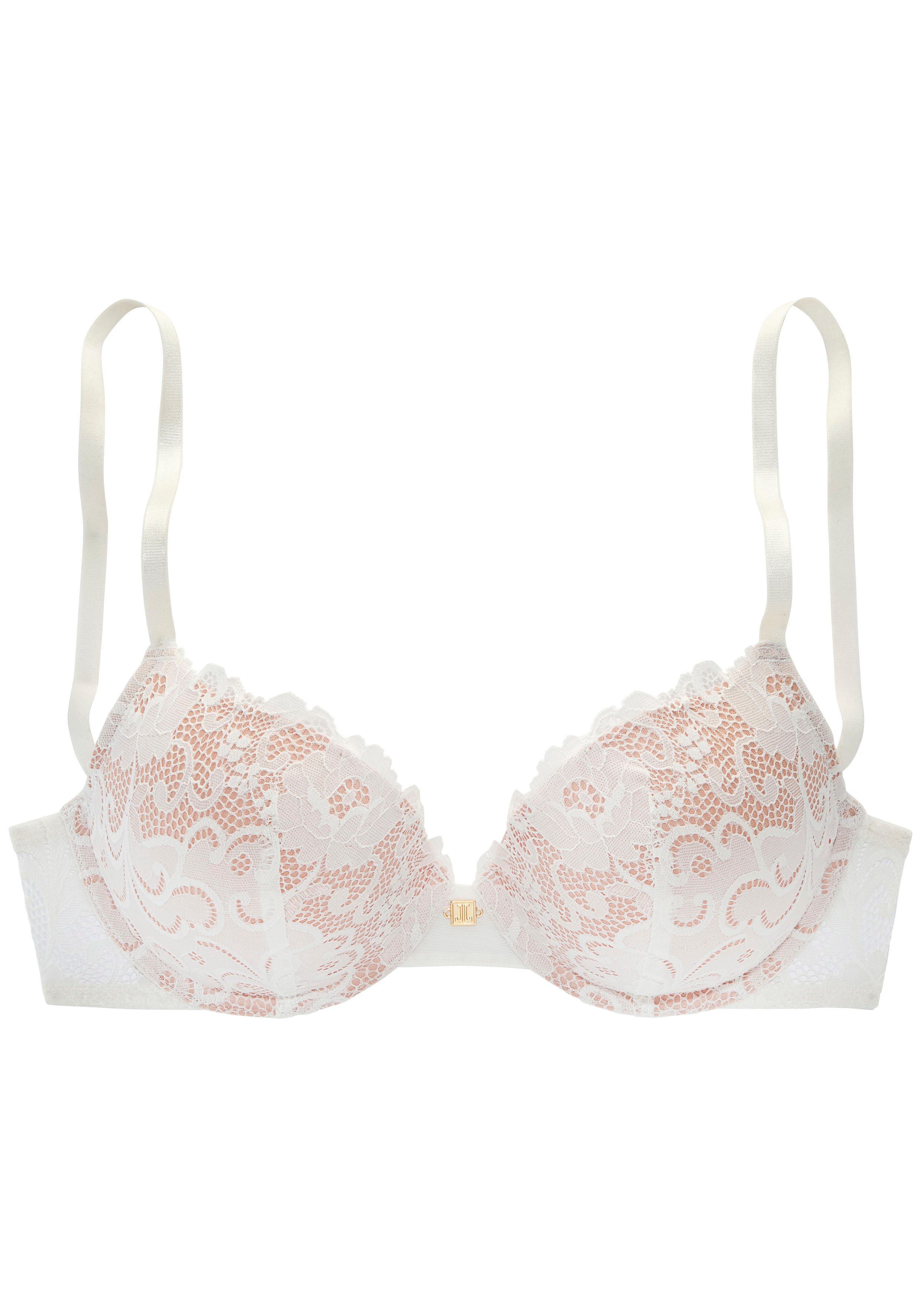 Jette Joop Push-up-bh van gebloemde kant, dessous