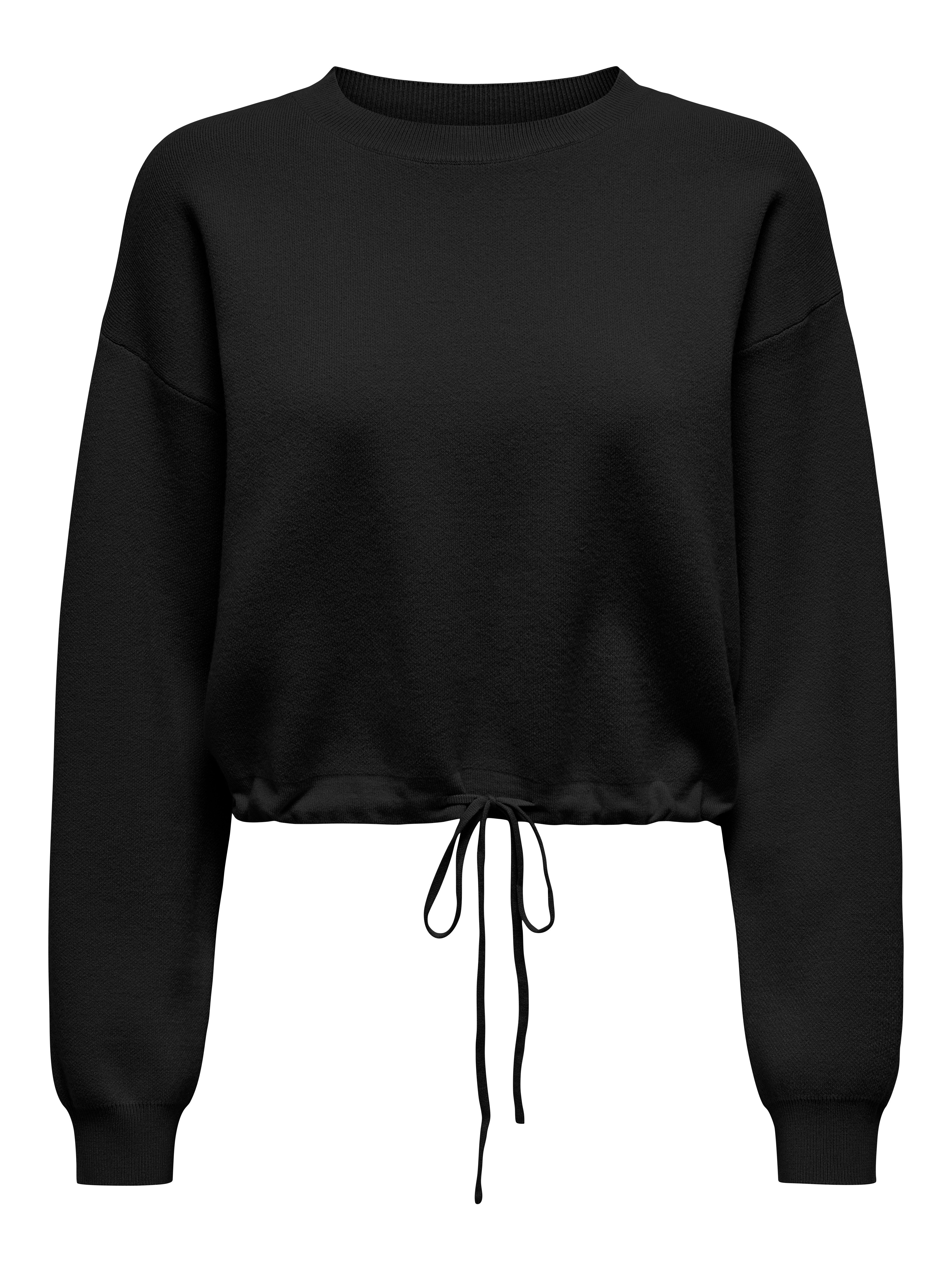 Only Gebreide trui ONLSUMMER LIFE LS O-NECK STRING CC KNT