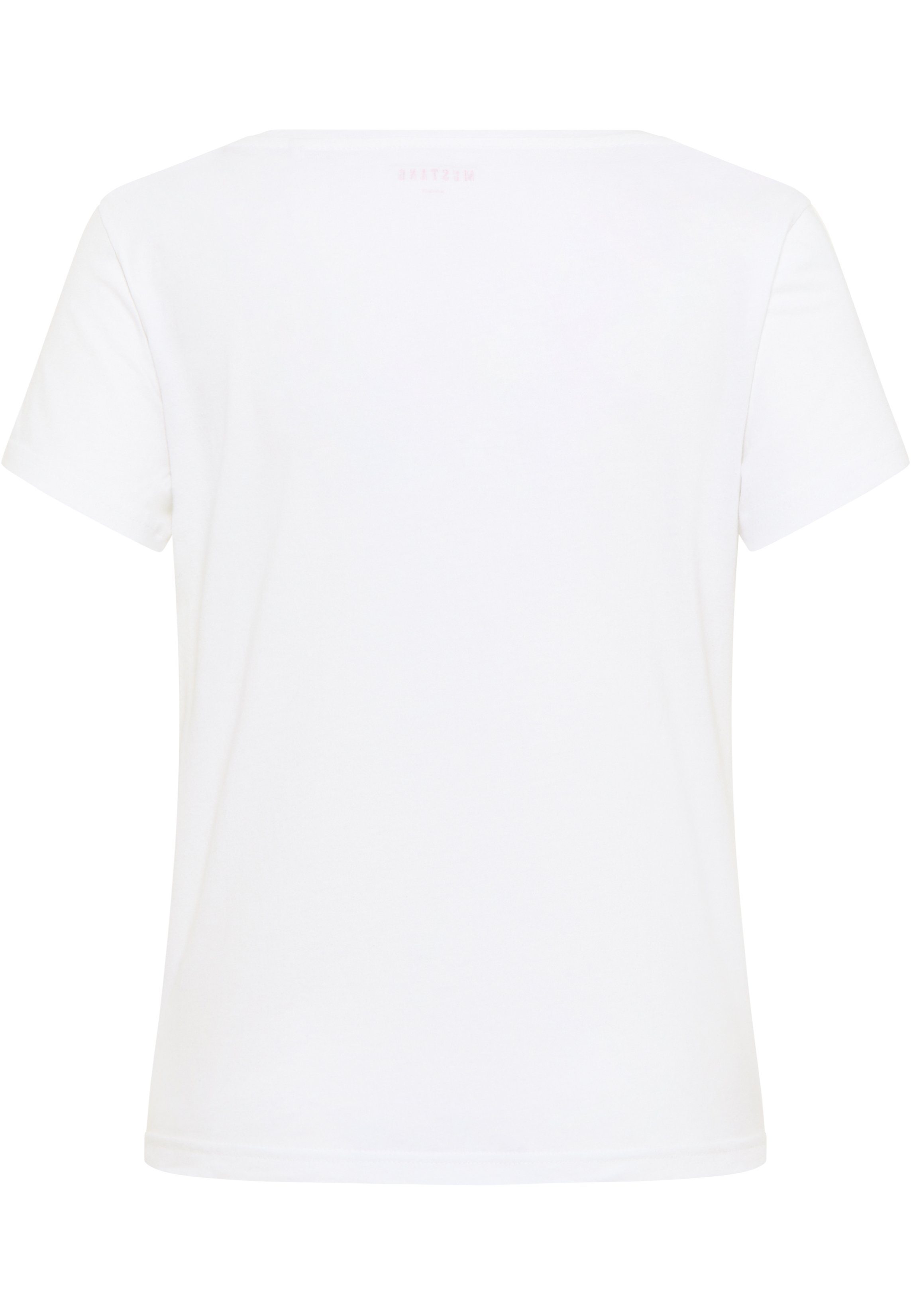 MUSTANG Shirt met ronde hals Alma