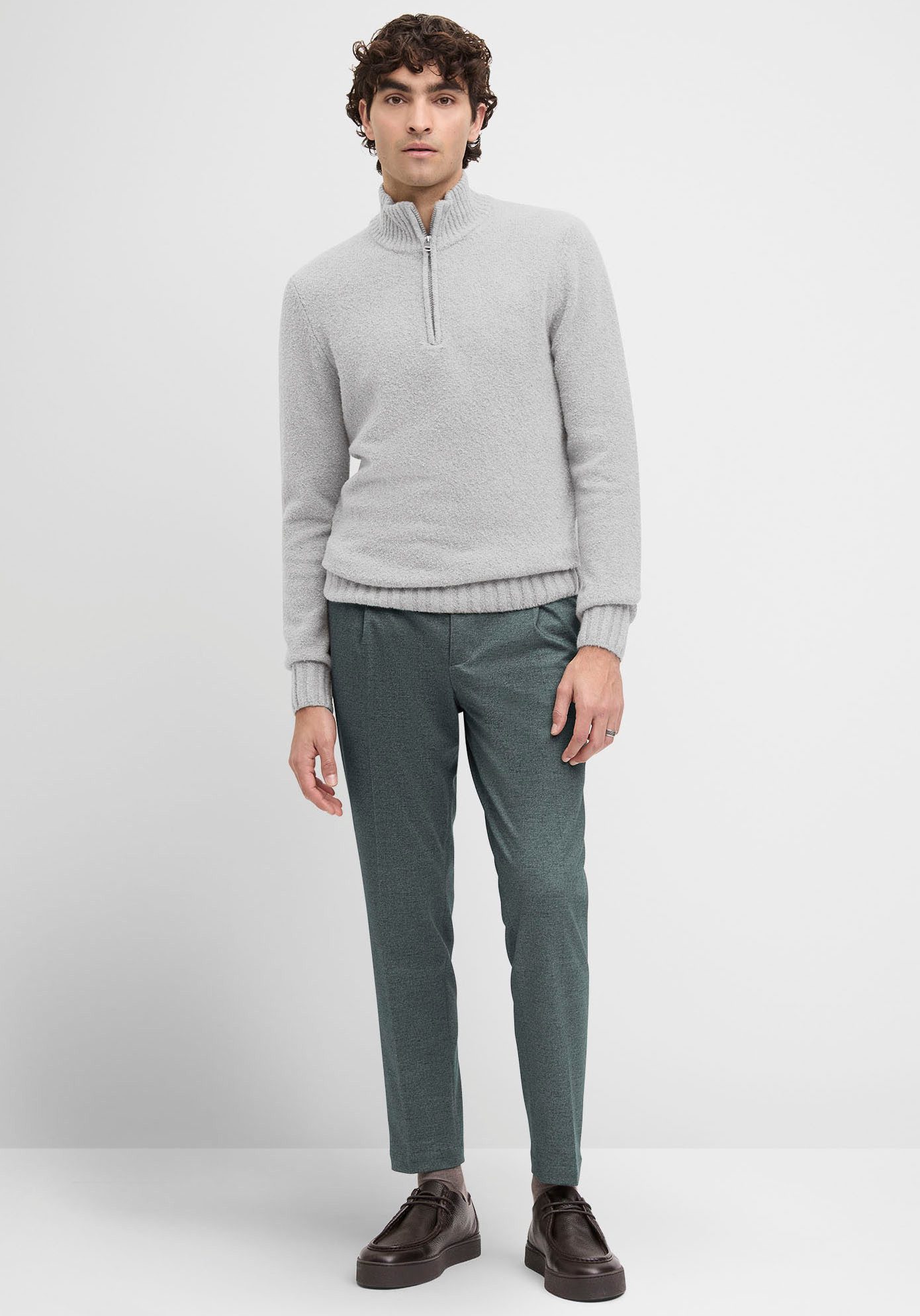 Cinque Gebreide trui CILUCA Met ronde hals, regular fit