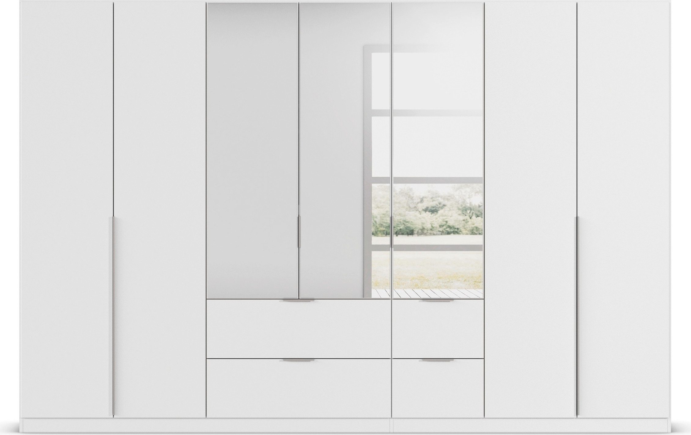 rauch Draaideurkast Kledingkast kast garderobe AGORDO met decor- of hoogglansfront
