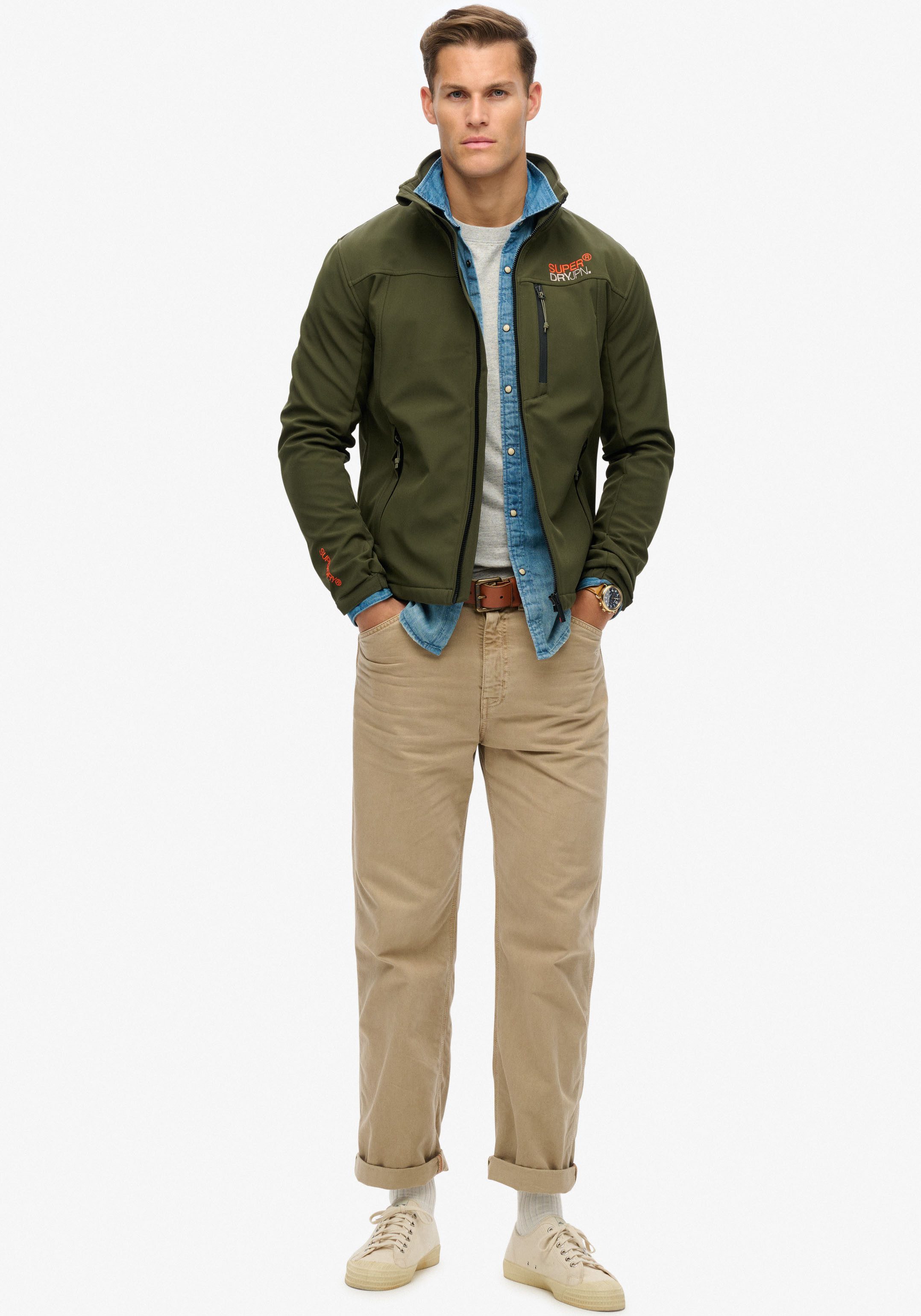Superdry Outdoorjack SOFTSHELL TREKKER TRACK JACKET