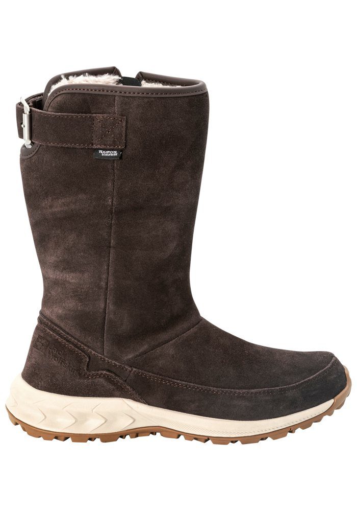 jack wolfskin winterlaarzen queenstown texapore boot h w bruin