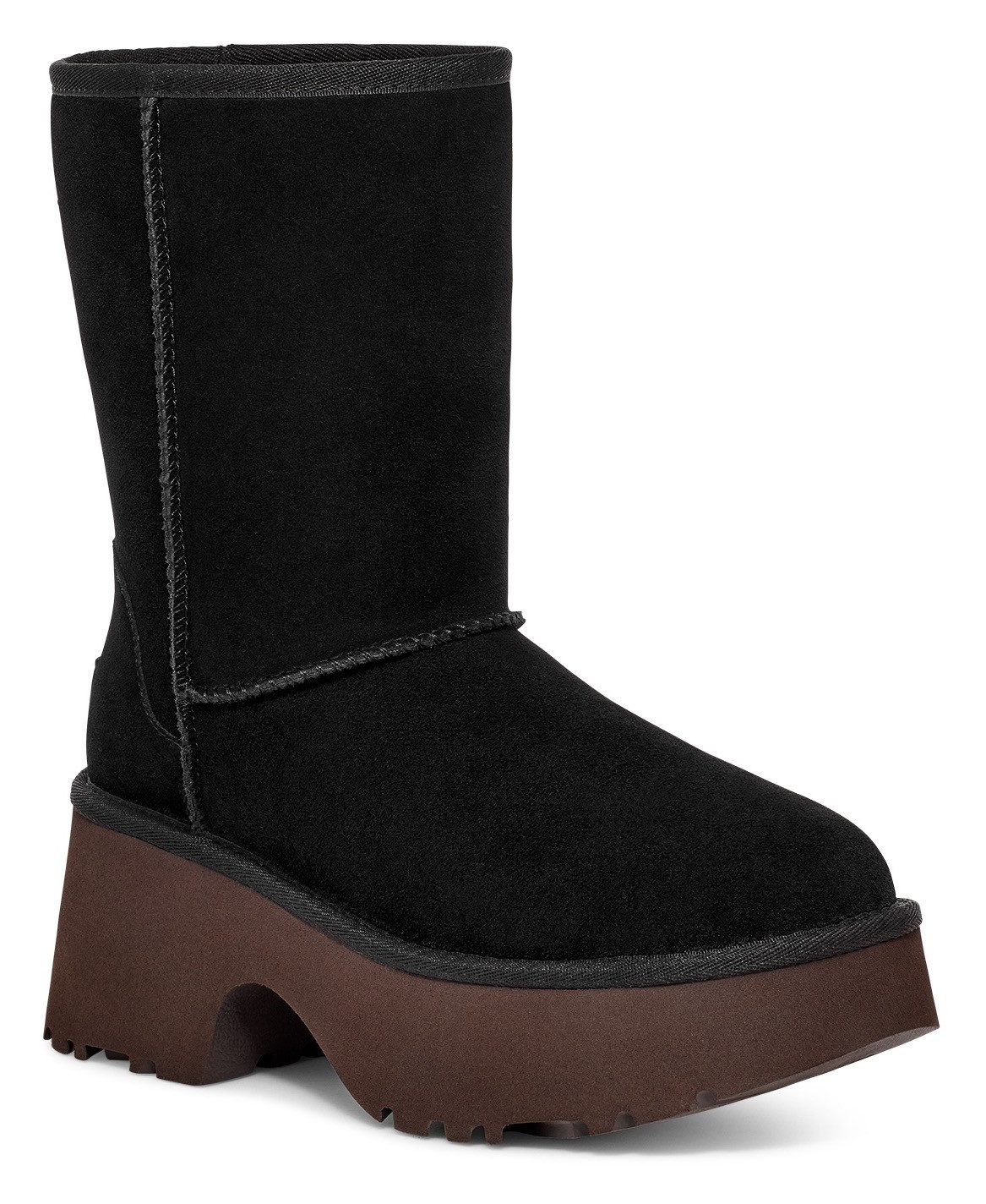 UGG Instaplaarzen CLASSIC SHORT NEW HEIGHTS , plateau laarzen, winterlaarzen, boots met binnenrits