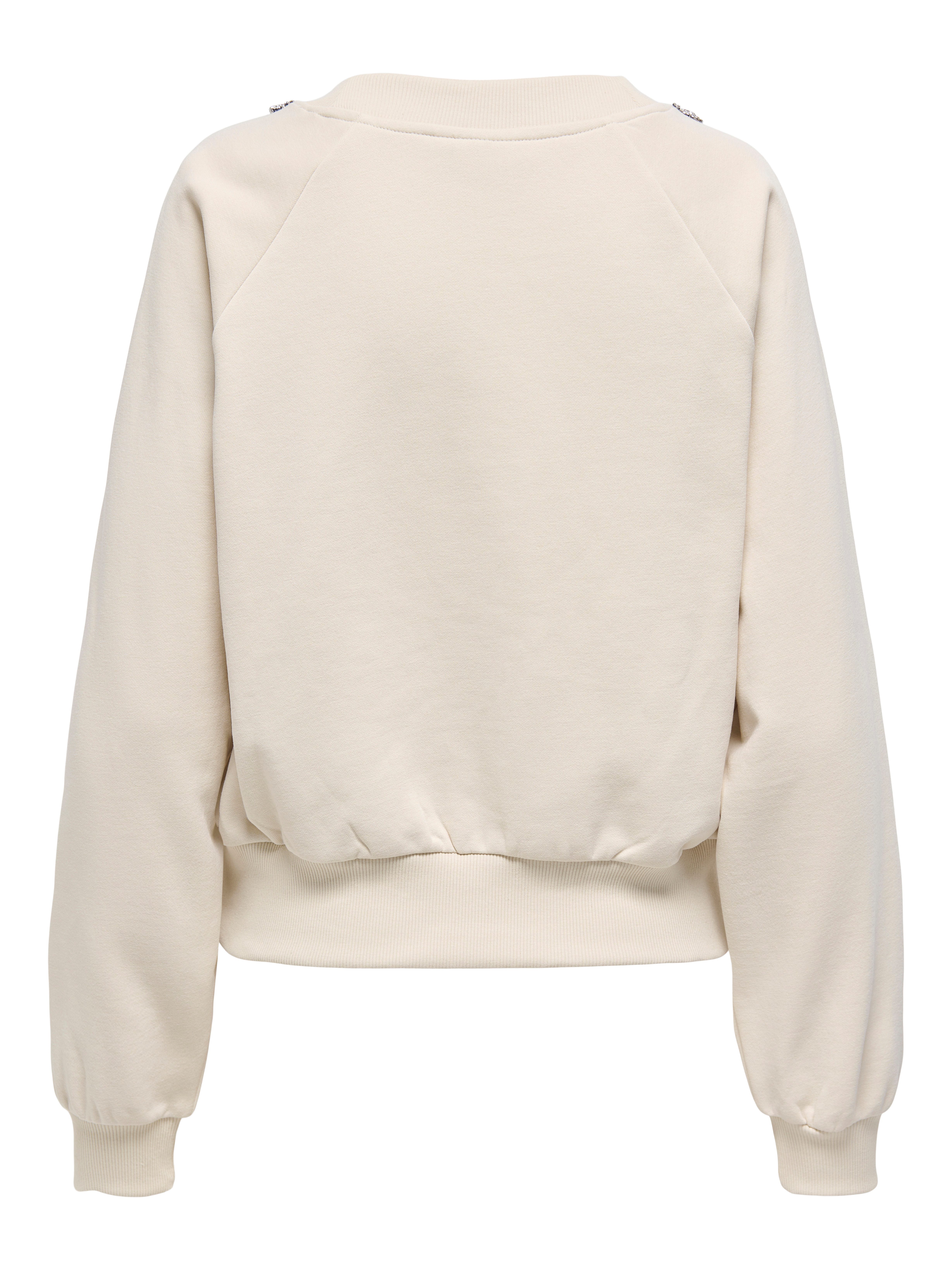 Only Sweatshirt ONLJETT L/S O-NECK EMB. BOX SWT