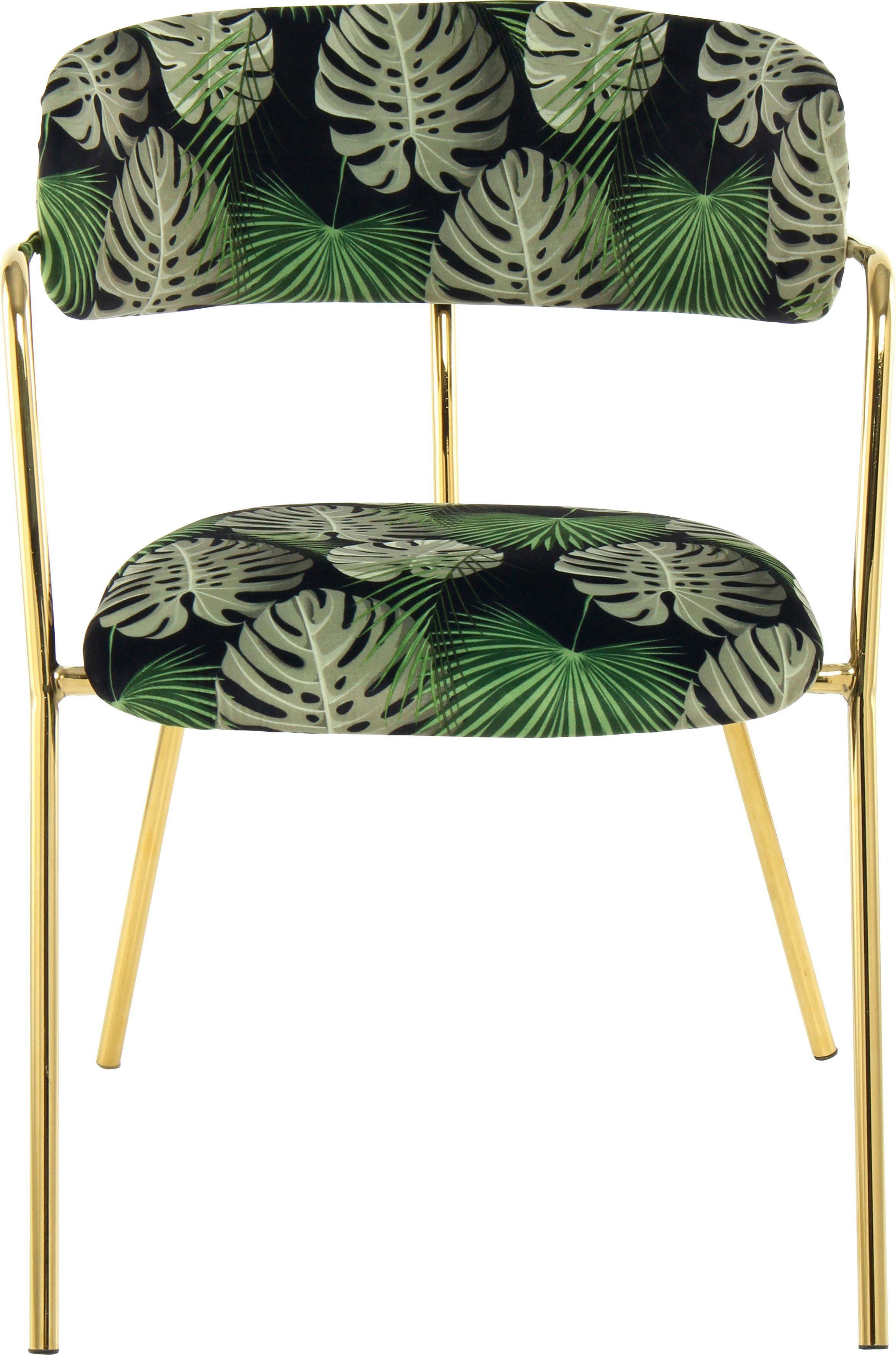 Kayoom Stoel Forest 625 2-delige set, fluweelzachte bekleding met hoog zitcomfort (set, 2 stuks)